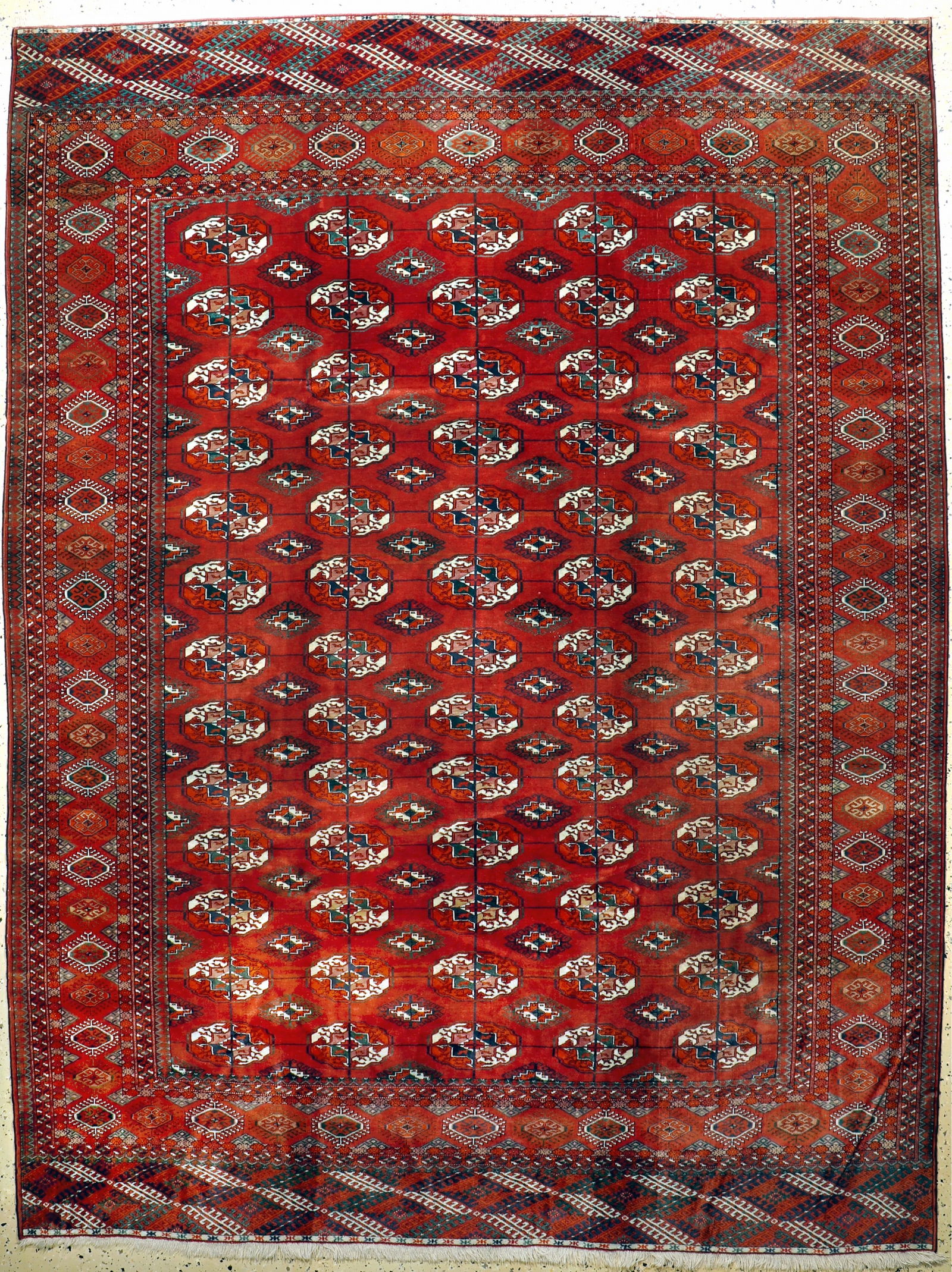 Bukhara fine, Russia, mid-20th century, wool on wool (1 of 8)