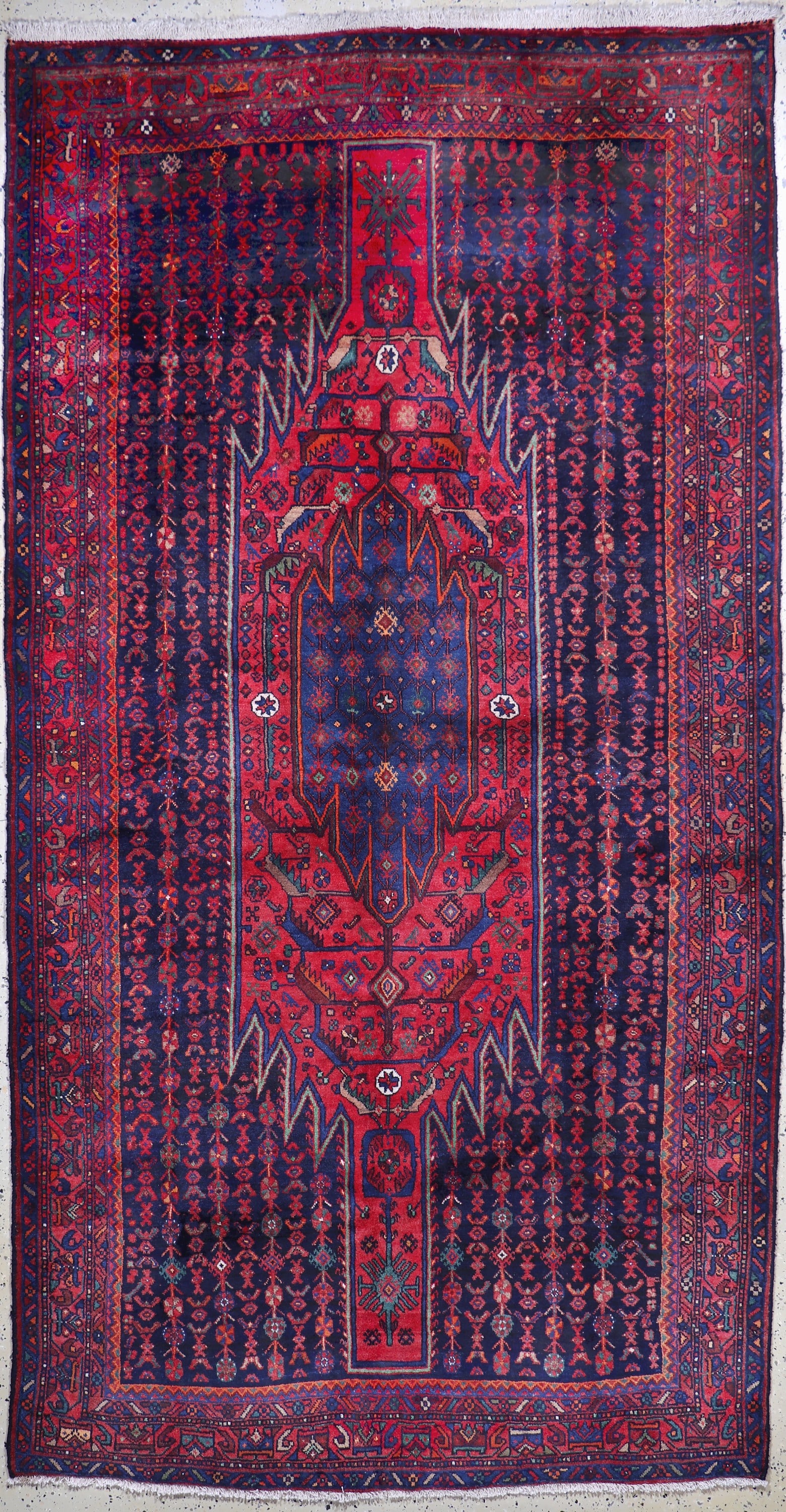 Kordi Bijar, Persia, mid-20th century, wool oncotton (1 of 7)
