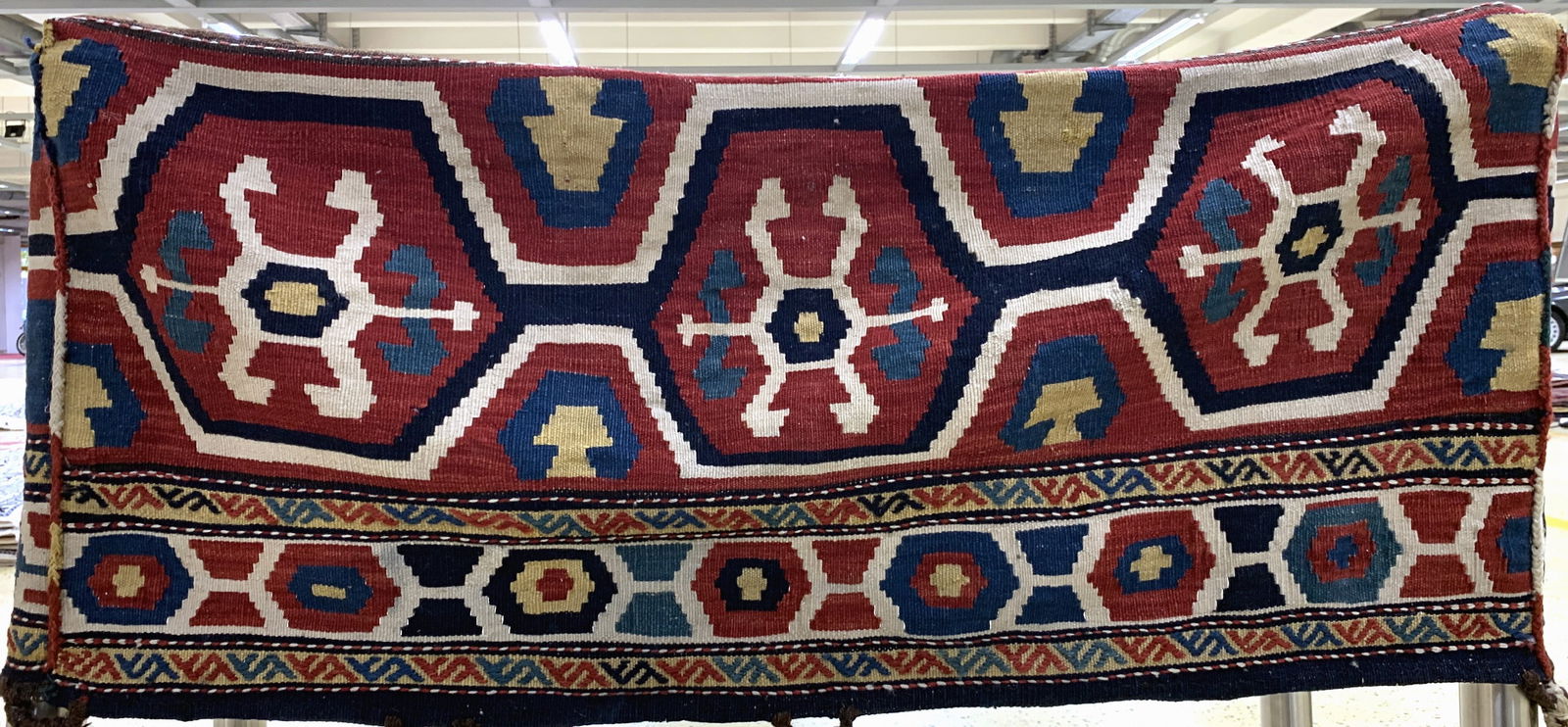 Shahsawan Mafrash antique, Persia, around 1900, Wolle (1 of 5)