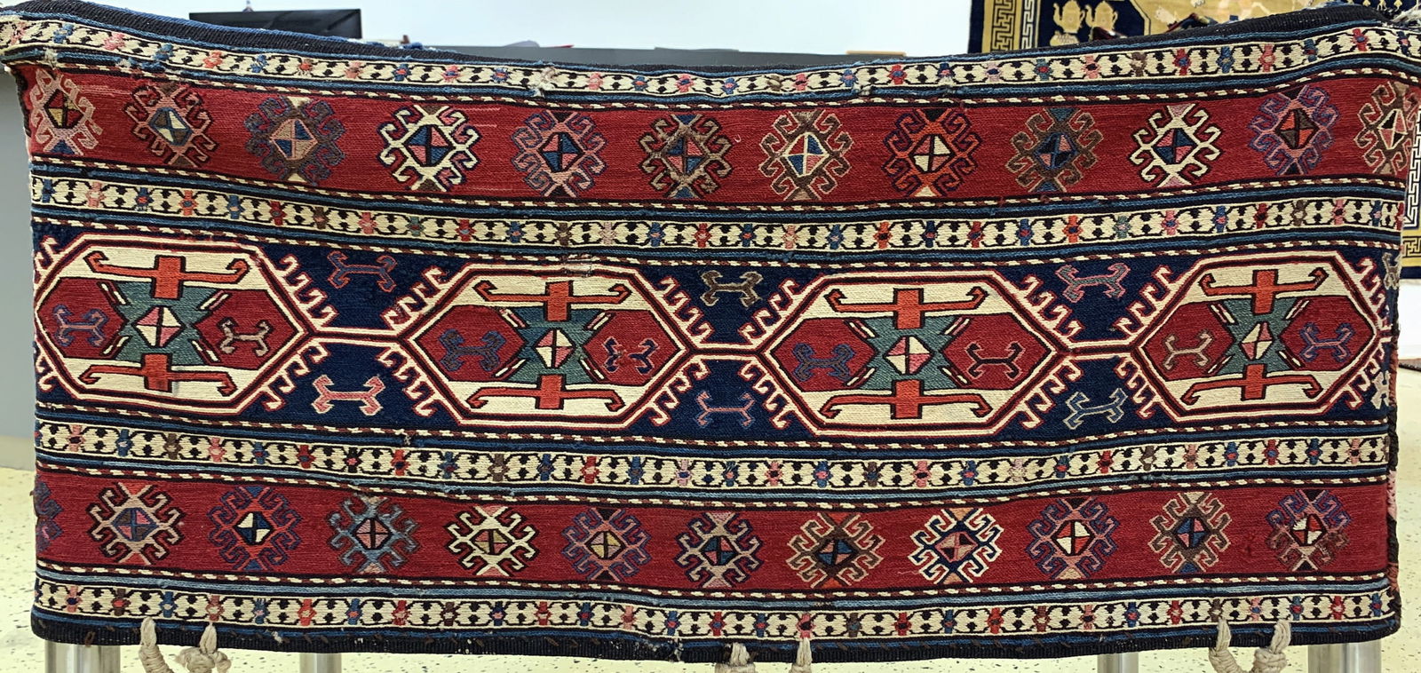 Shahsawan Mafrash antique, Persia, around 1900, wool (1 of 5)