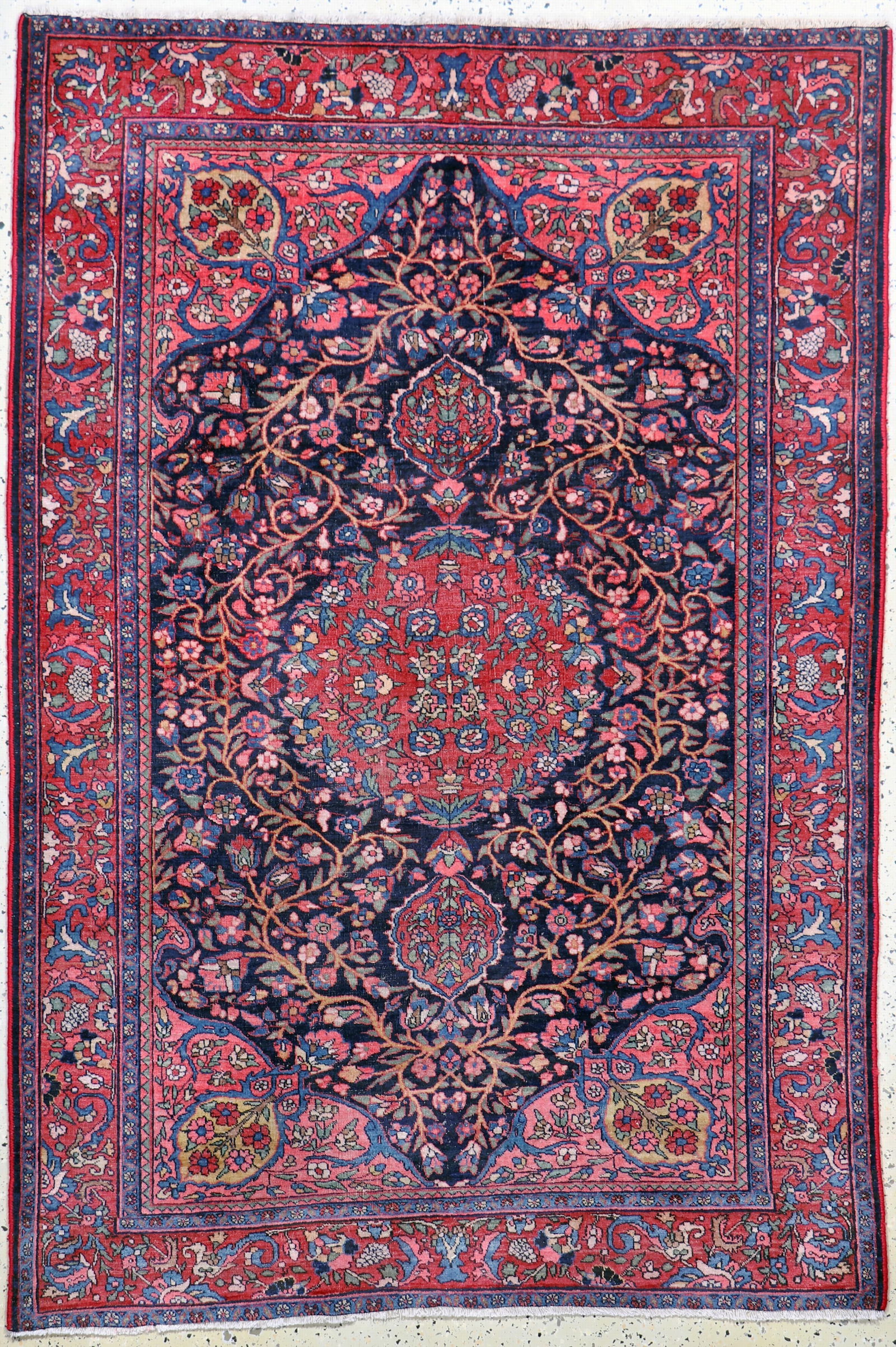 Bijar antique, Persia, early 20th century, wool on (1 of 8)