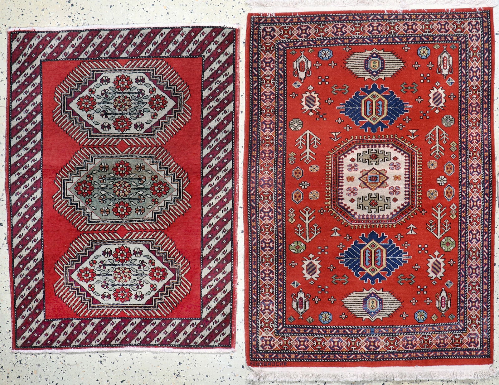 2 lots of Kazak, Azerbaijan, late 20th century (1 of 7)