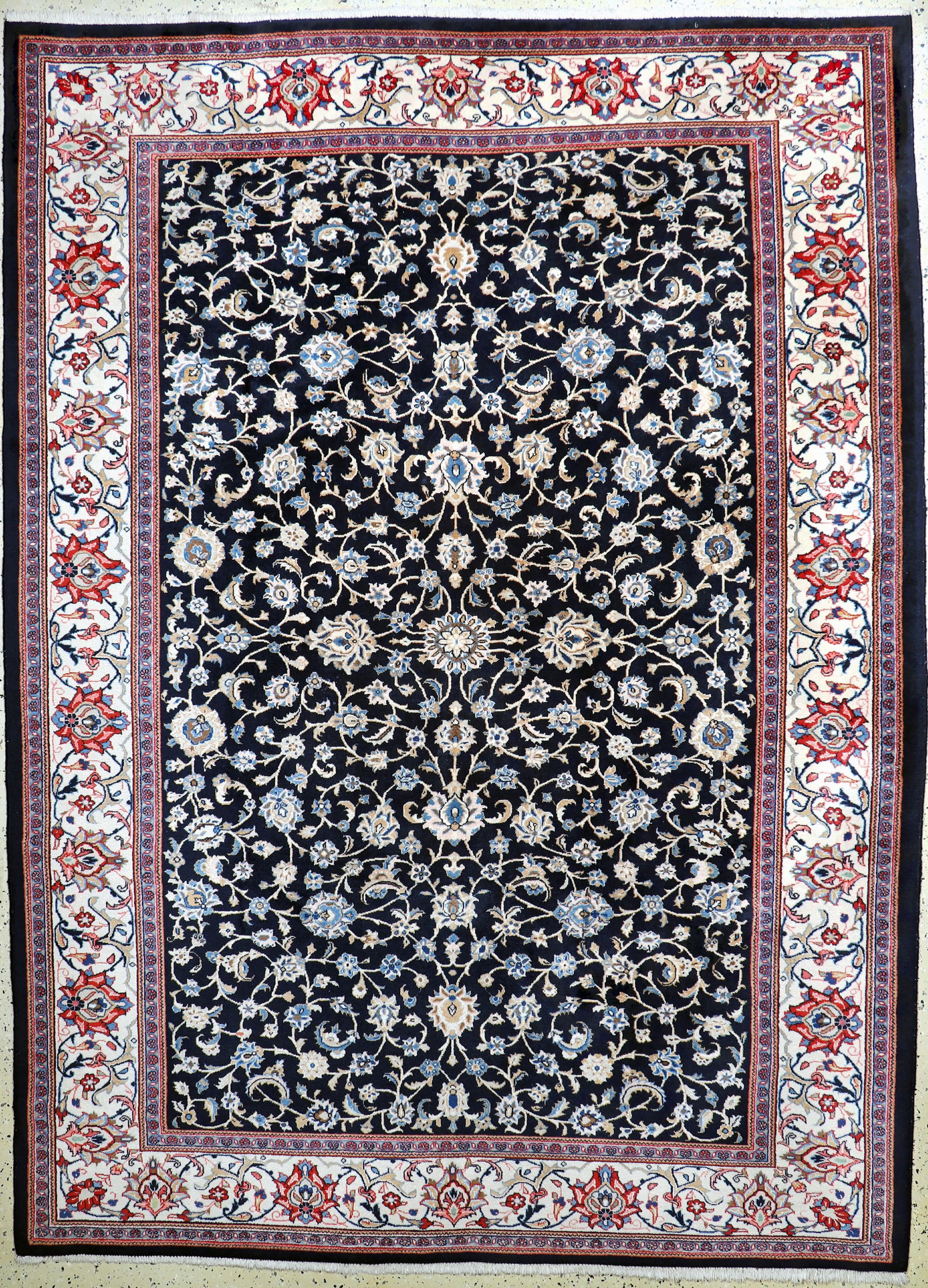 Saruk, Persia, mid-20th century, wool on cotton (1 of 8)