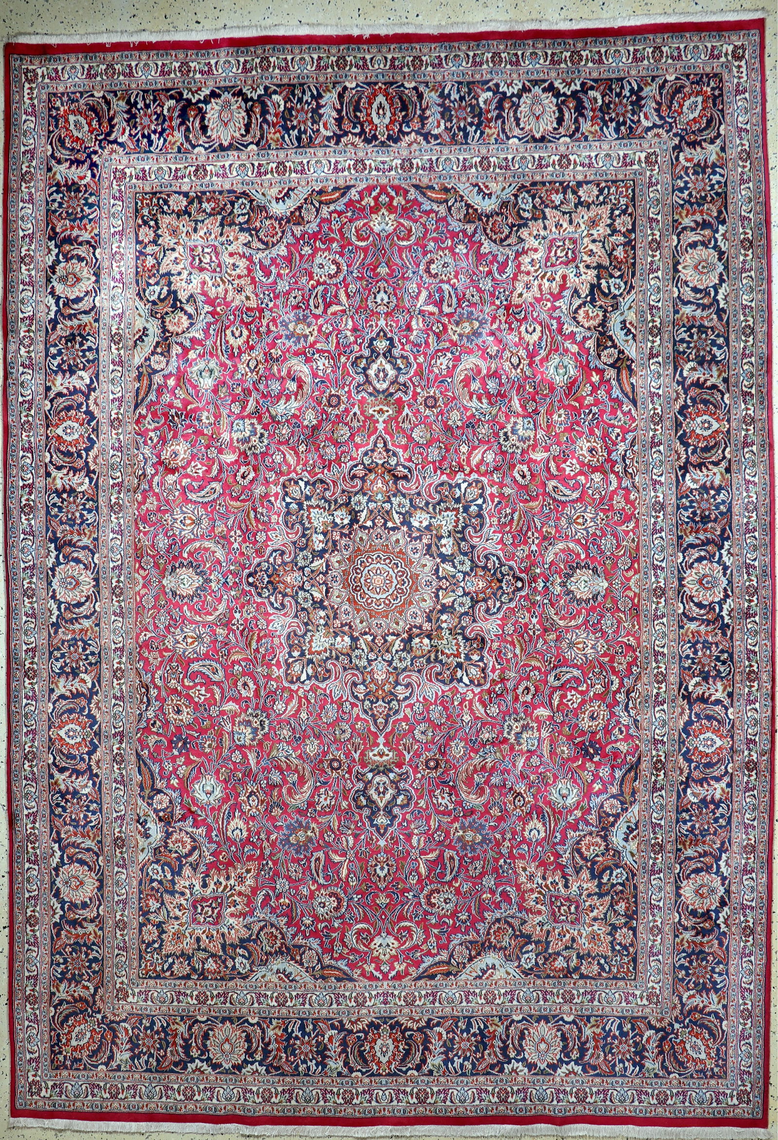 Kashmar, Persia, late 20th century, wool on cotton (1 of 9)