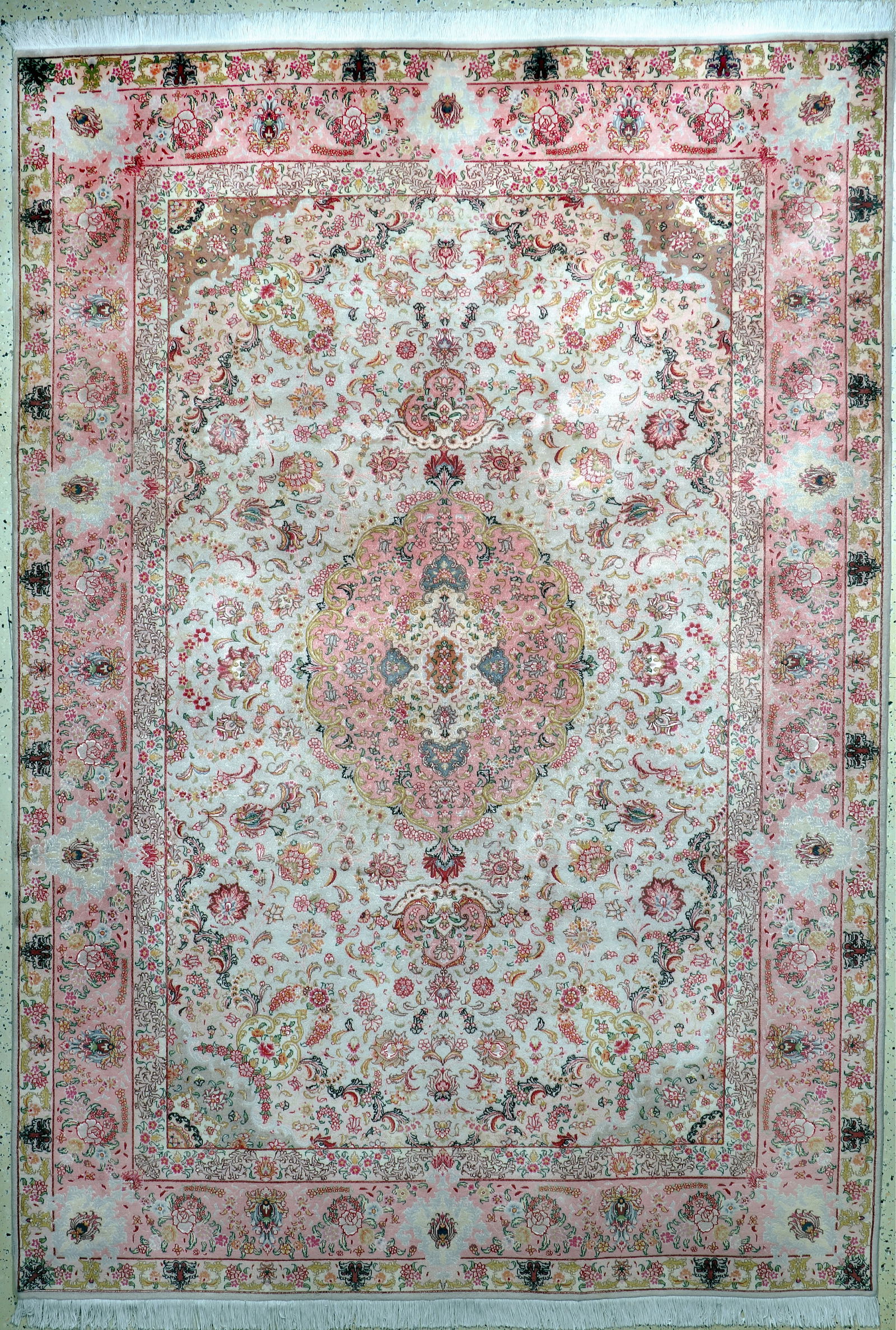Tabriz fine(50 Raj), Persia, mid-20th century, corkwool (1 of 11)