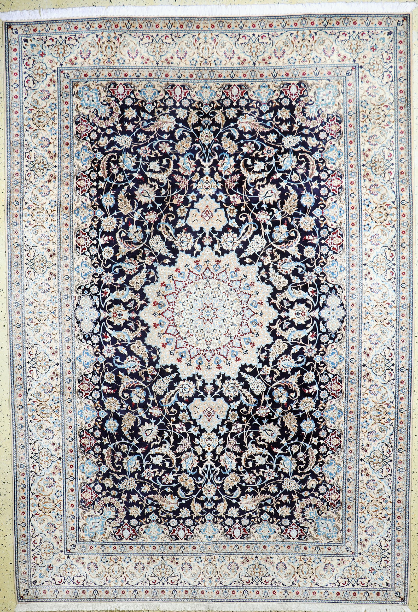 Nain fine(6 La), Persia, mid-20th century, corkwool (1 of 11)