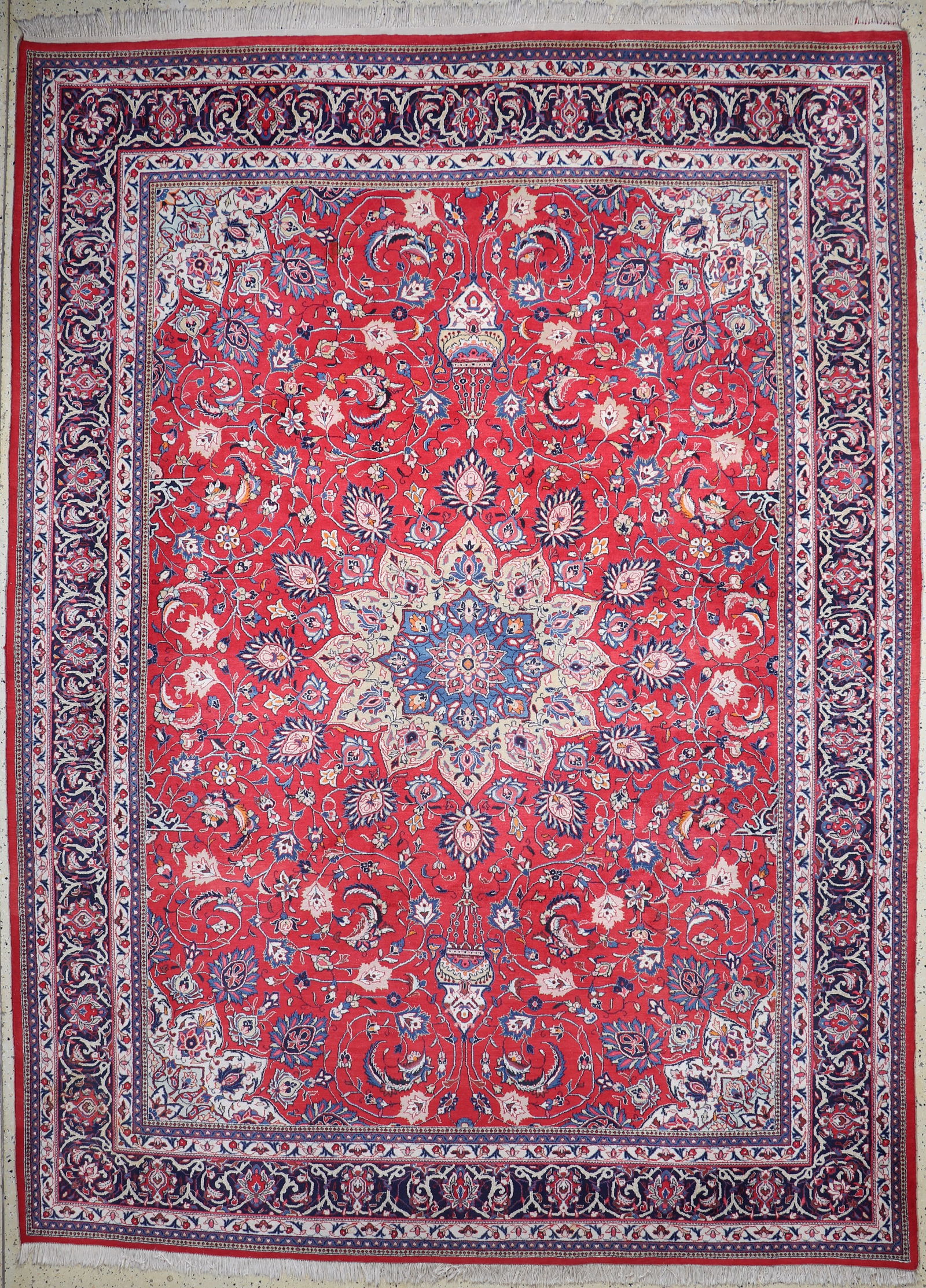 Saruk, Persia, late 20th century, wool on cotton (1 of 11)