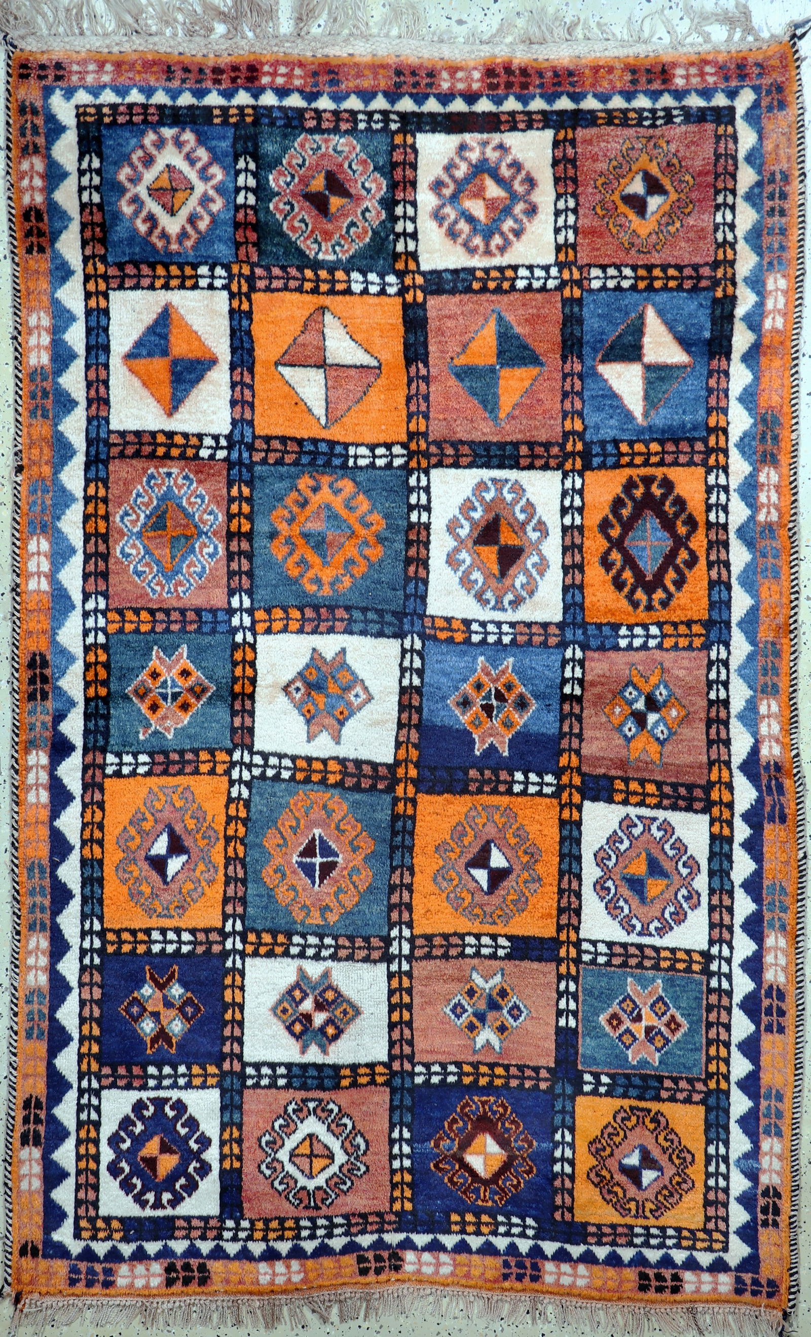 Gashgai Gabbeh, Persia, mid-20th century, woolon wool (1 of 7)