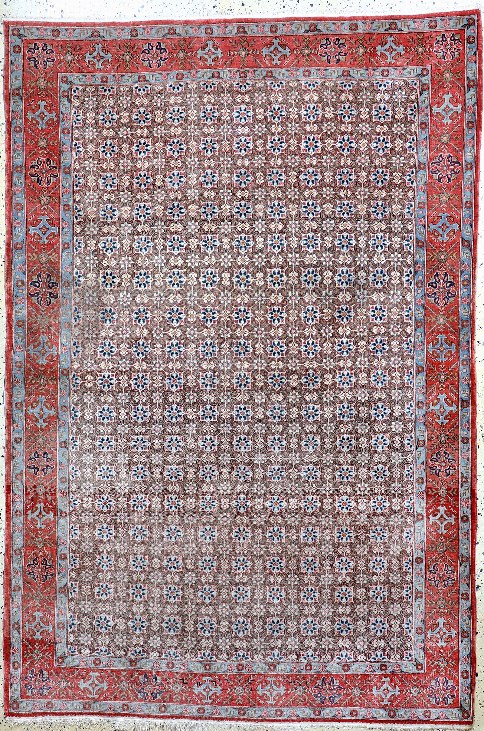 Qum cork fine, Persia, mid-20th century, corkwool on (1 of 7)