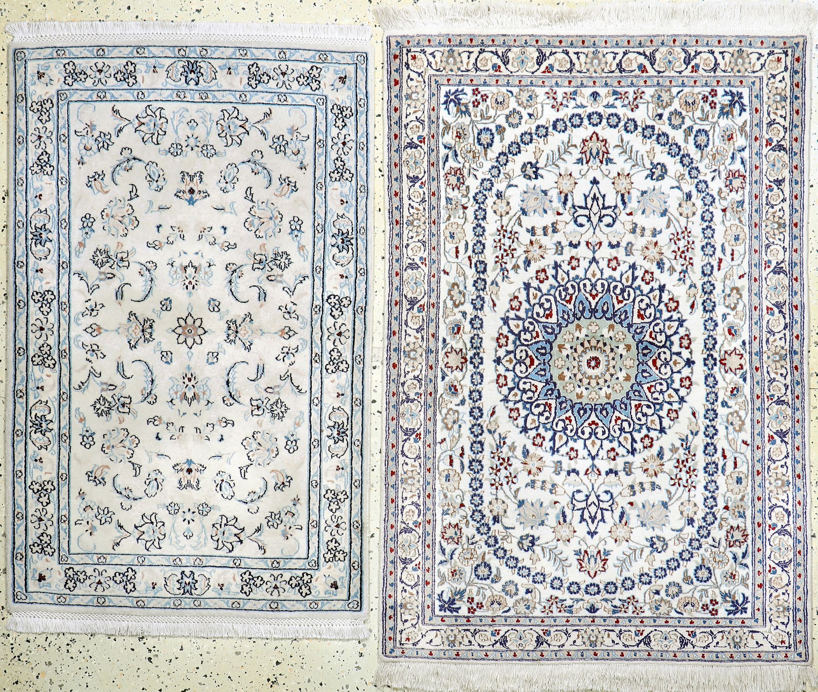 2 lots of Nain fine(6 La & 9 La), Persia, late 20th (1 of 6)