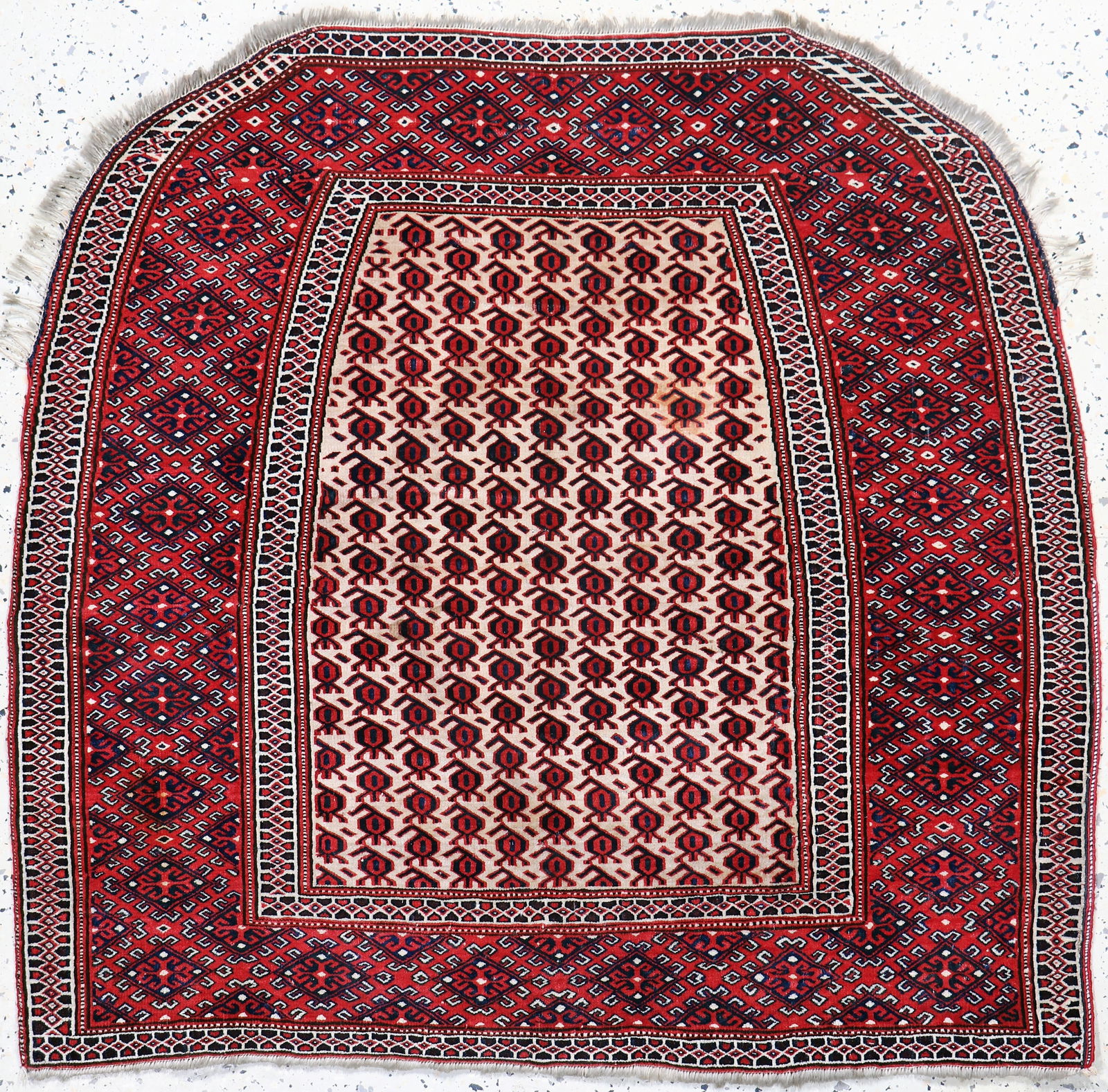Yomud#'Salachak#'antique, Turkmenistan, around1900, wool (1 of 5)