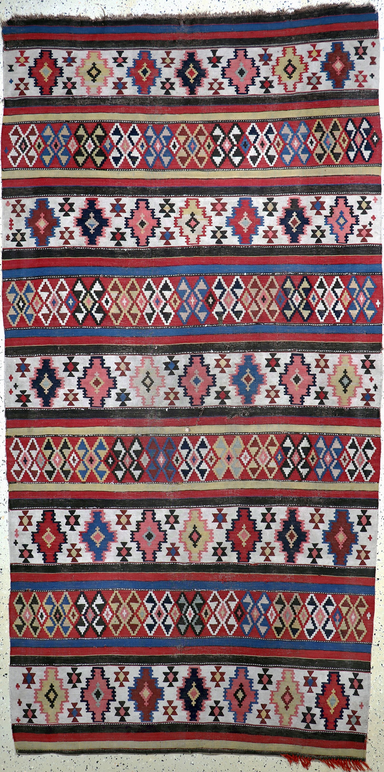 Antique Shirvan Kilim, Caucasus, 19th century,wool on (1 of 9)