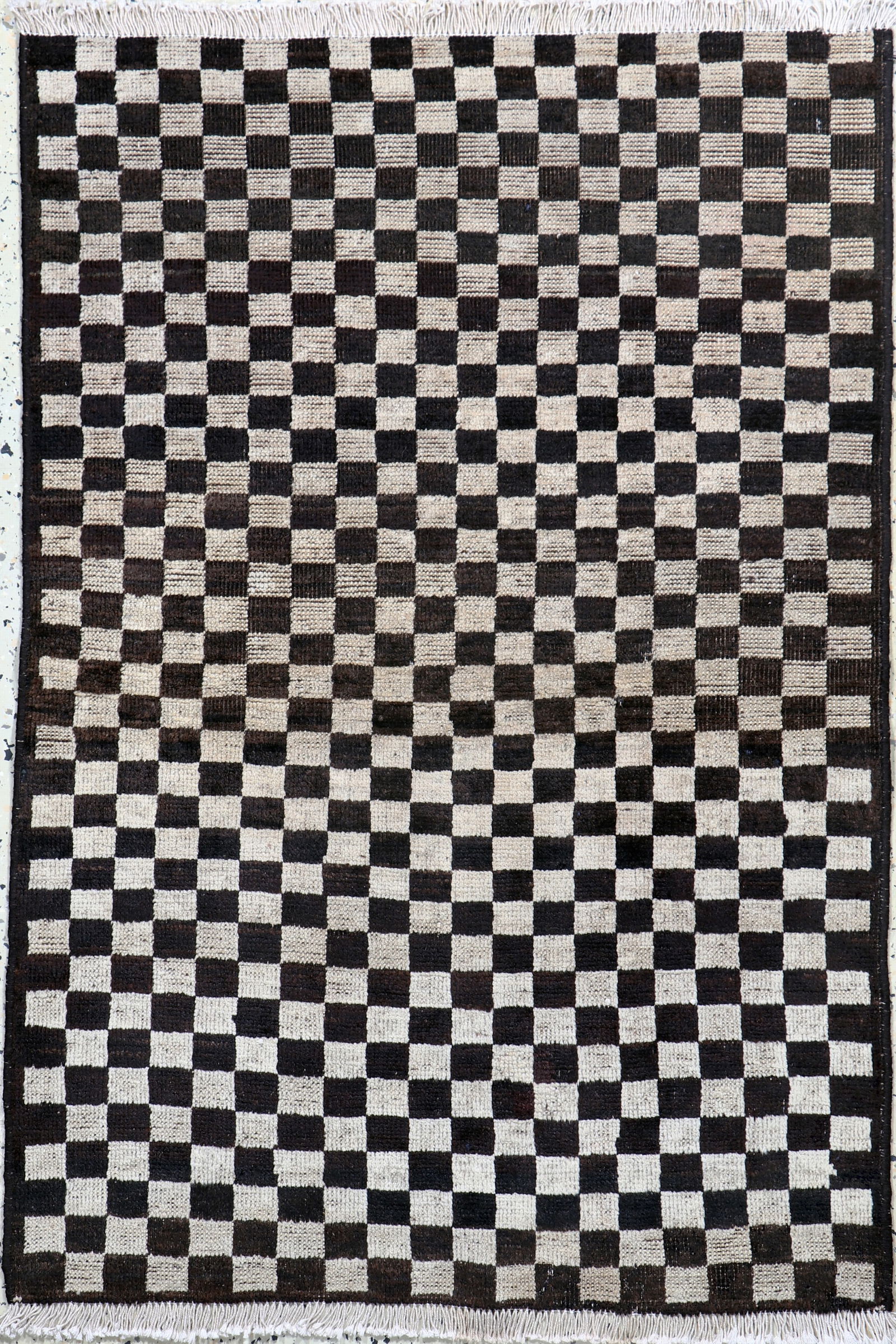 Louri Gabbeh Persia, #'chessboard#' motif, early 20th (1 of 6)