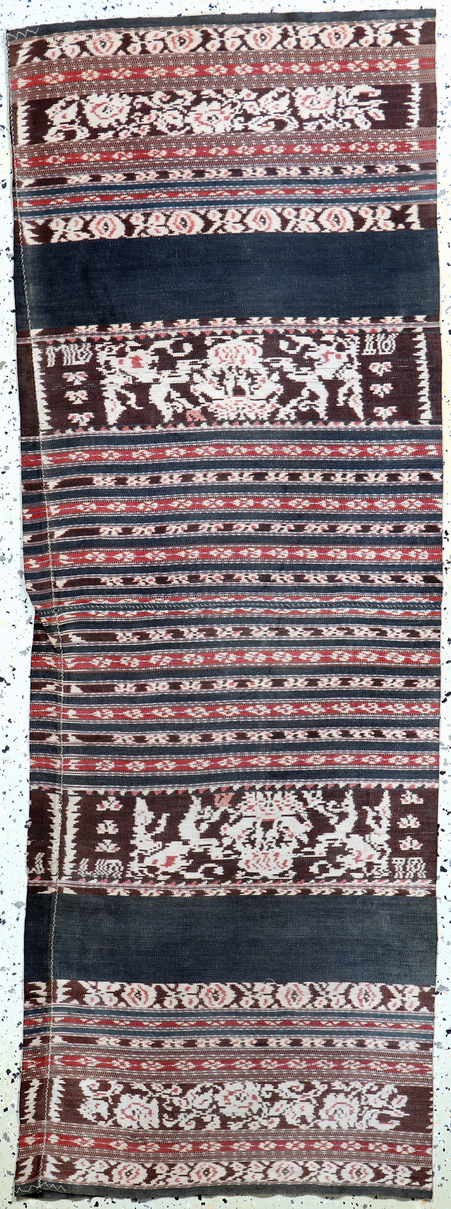 Indonesian#'Sarong#', early 20th century, cotton (1 of 6)