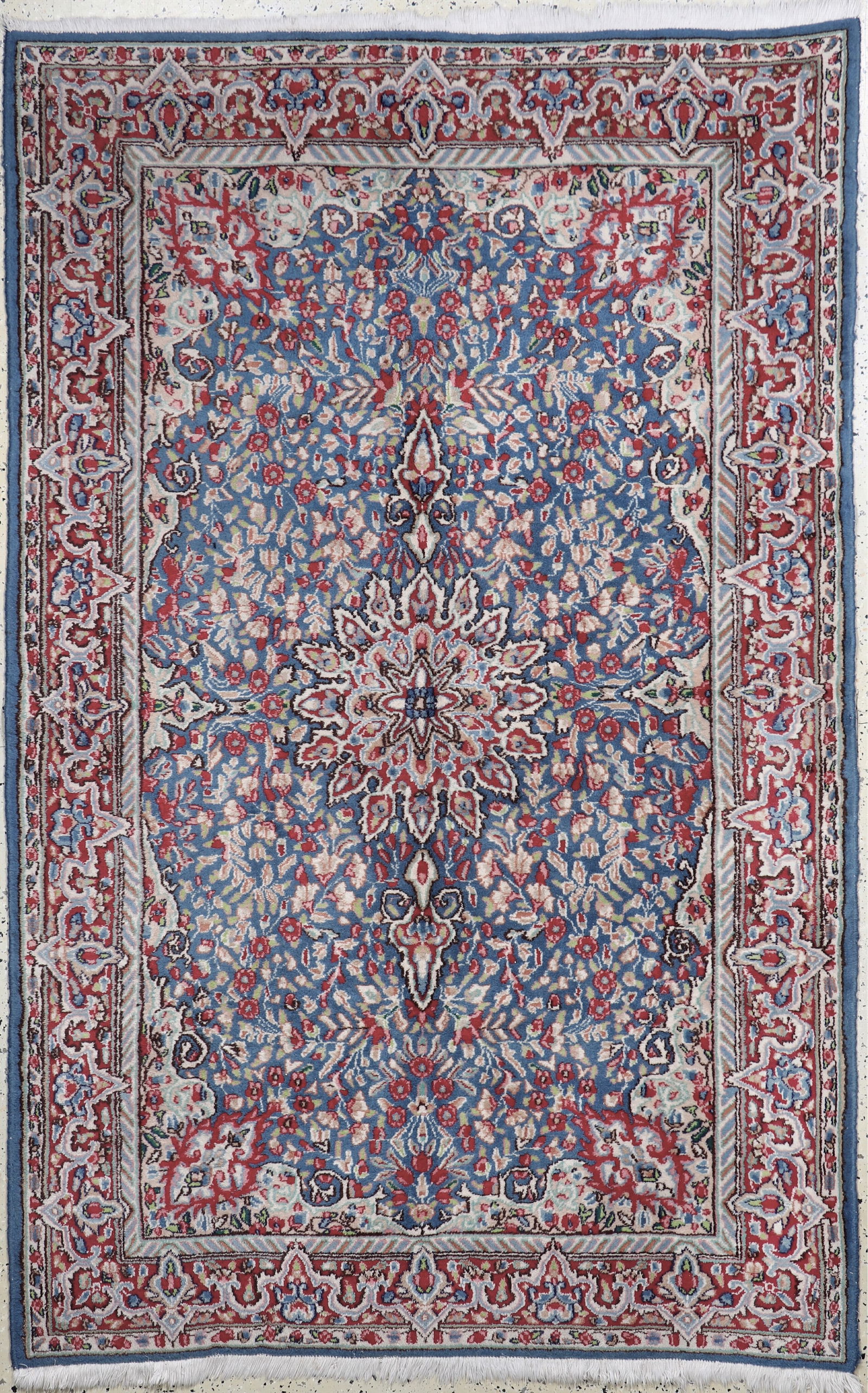 Kirman, Persia, late 20th century, wool on cotton (1 of 7)