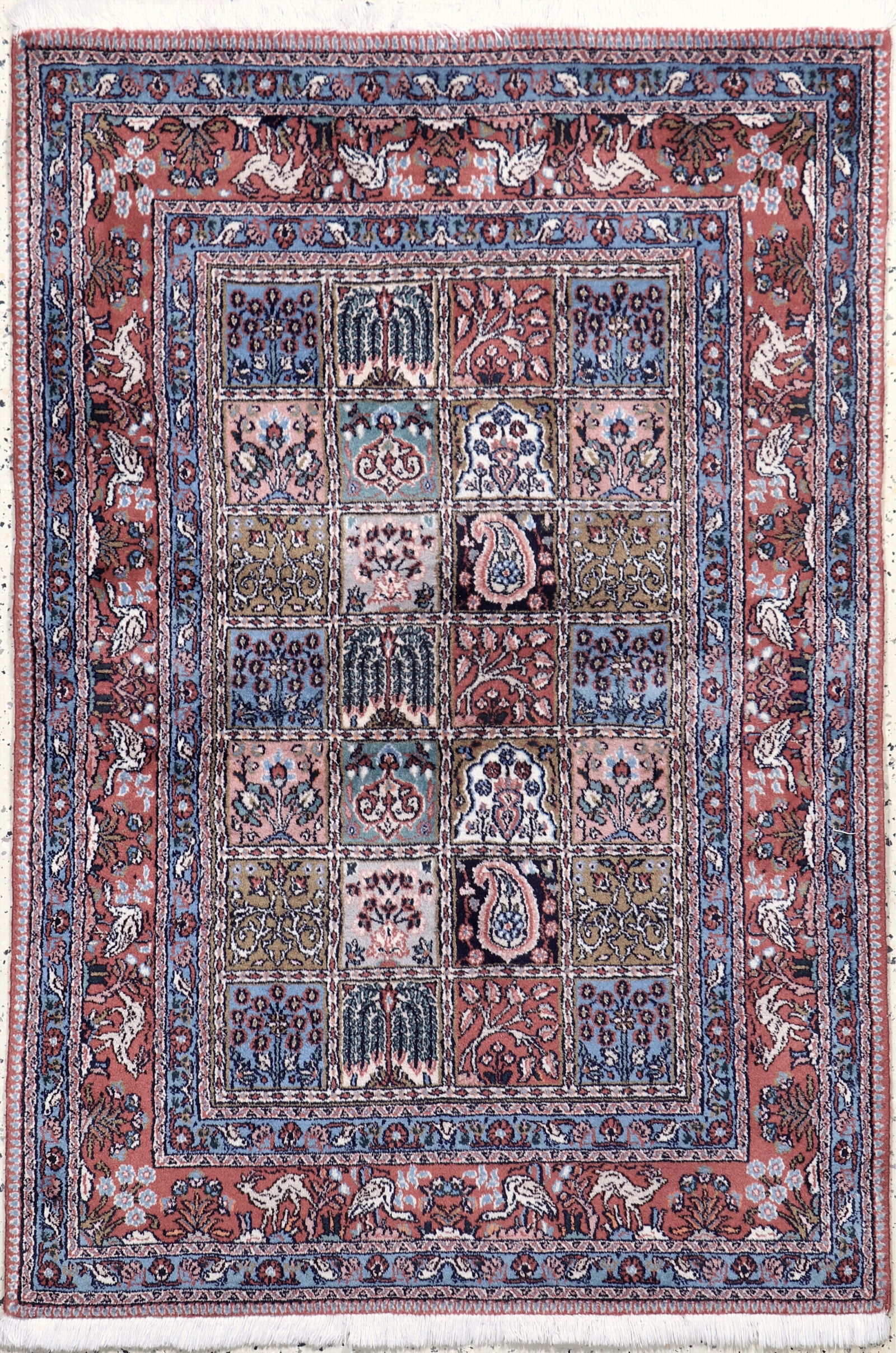 Moud fine, Persia, late 20th century, corkwool (1 of 6)