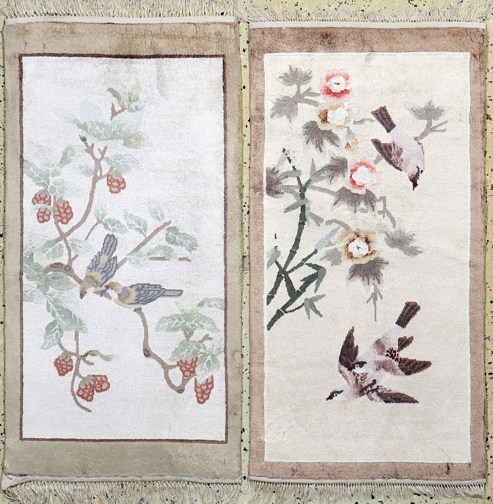 2 lots of China silk, late 20th century, pure natural (1 of 5)