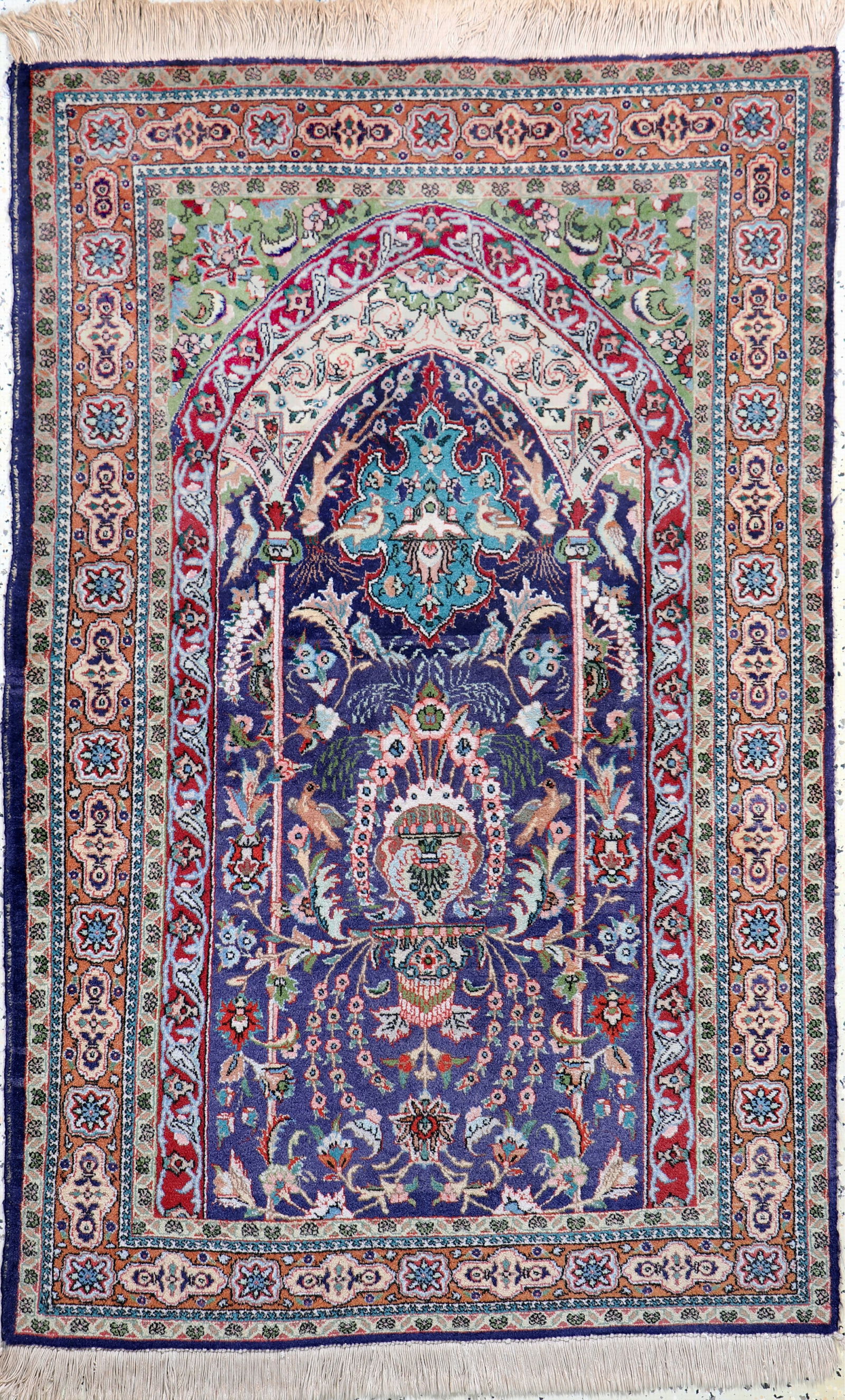 Tabriz (40 Raj), Persia, mid-20th century, wool on: Tabriz (40 Raj), Persia, mid-20th century, wool on cotton, approx. 150 x 98 cm, condition: 2. Rugs, Carpets & Flatweaves