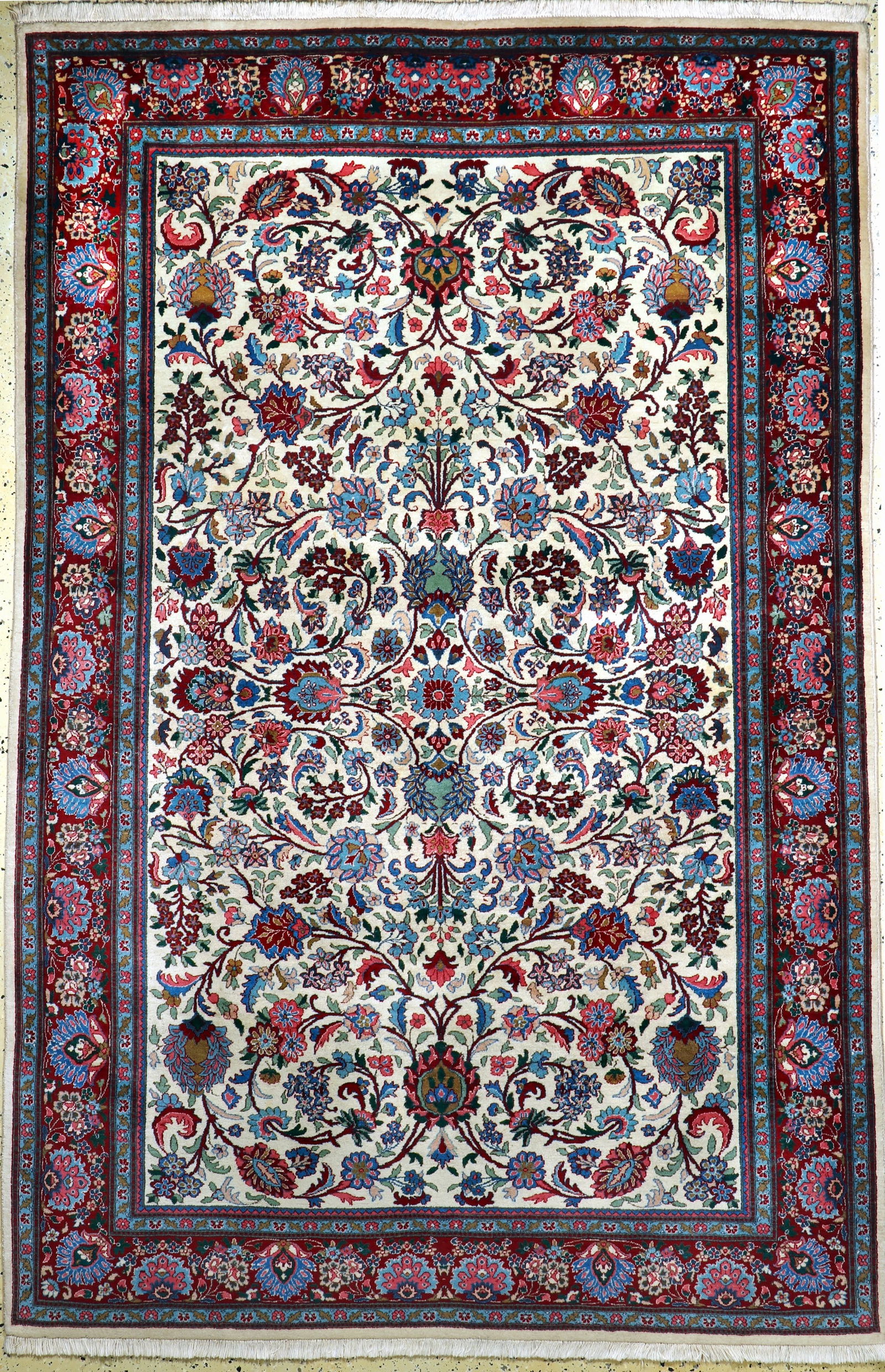 Hereke old, Turkey, mid-20th century, wool on cotton (1 of 8)