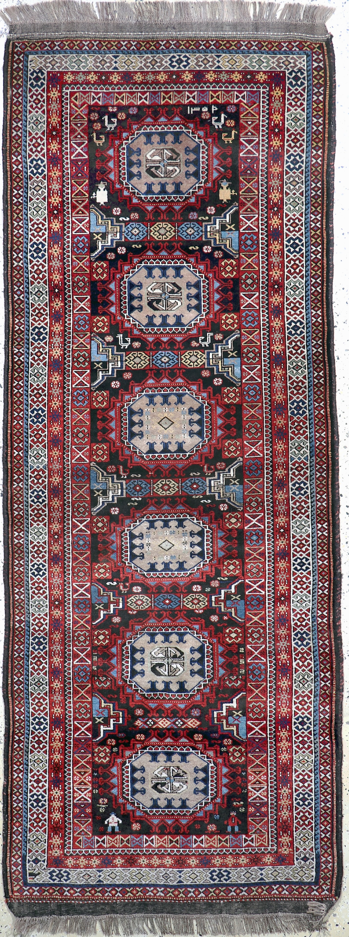 Kordi#'Village Carpet#', Persia, dated 1359 (1940), wool (1 of 6)