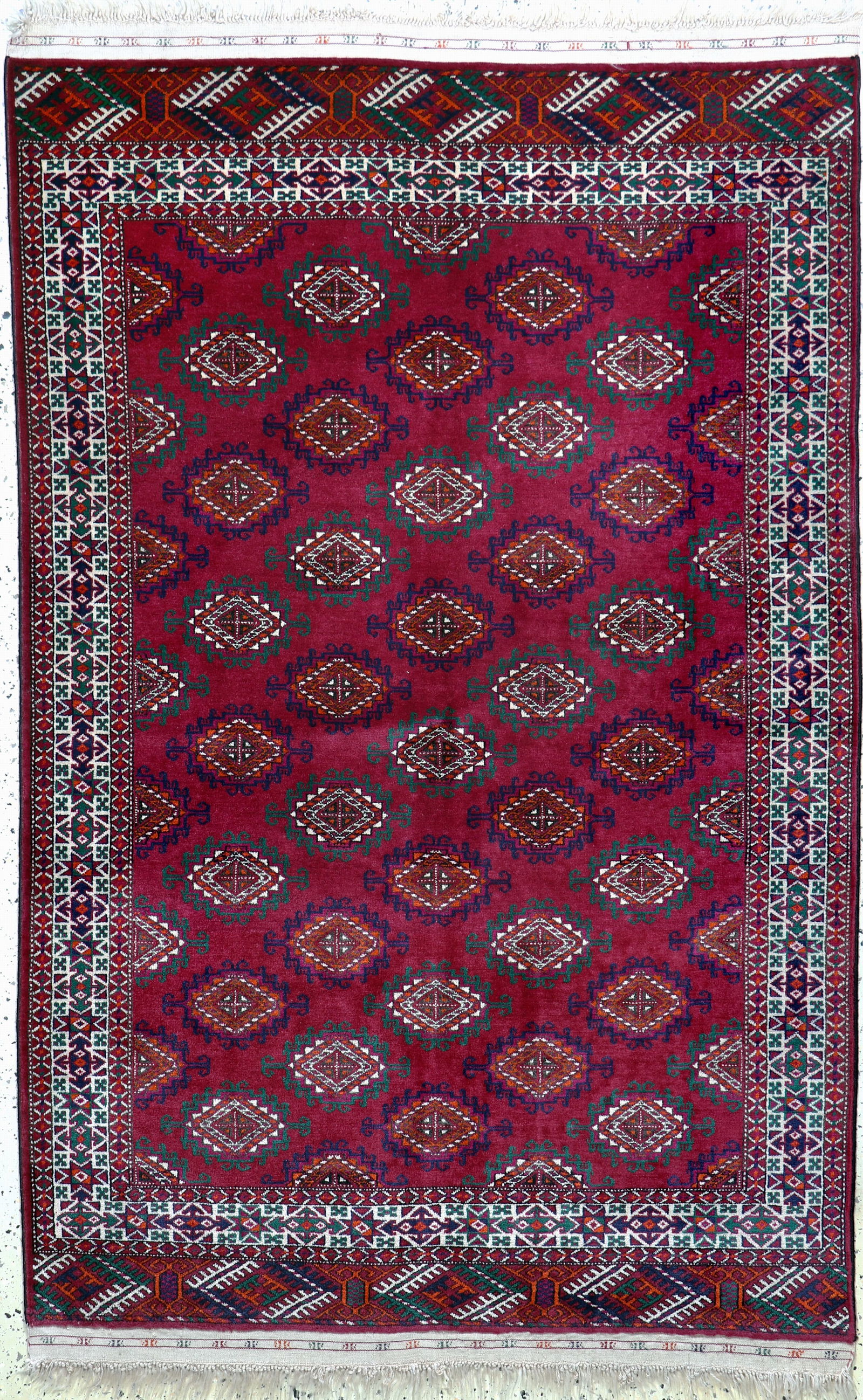 Bukhara fine, Russia, mid-20th century, wool on wool (1 of 6)