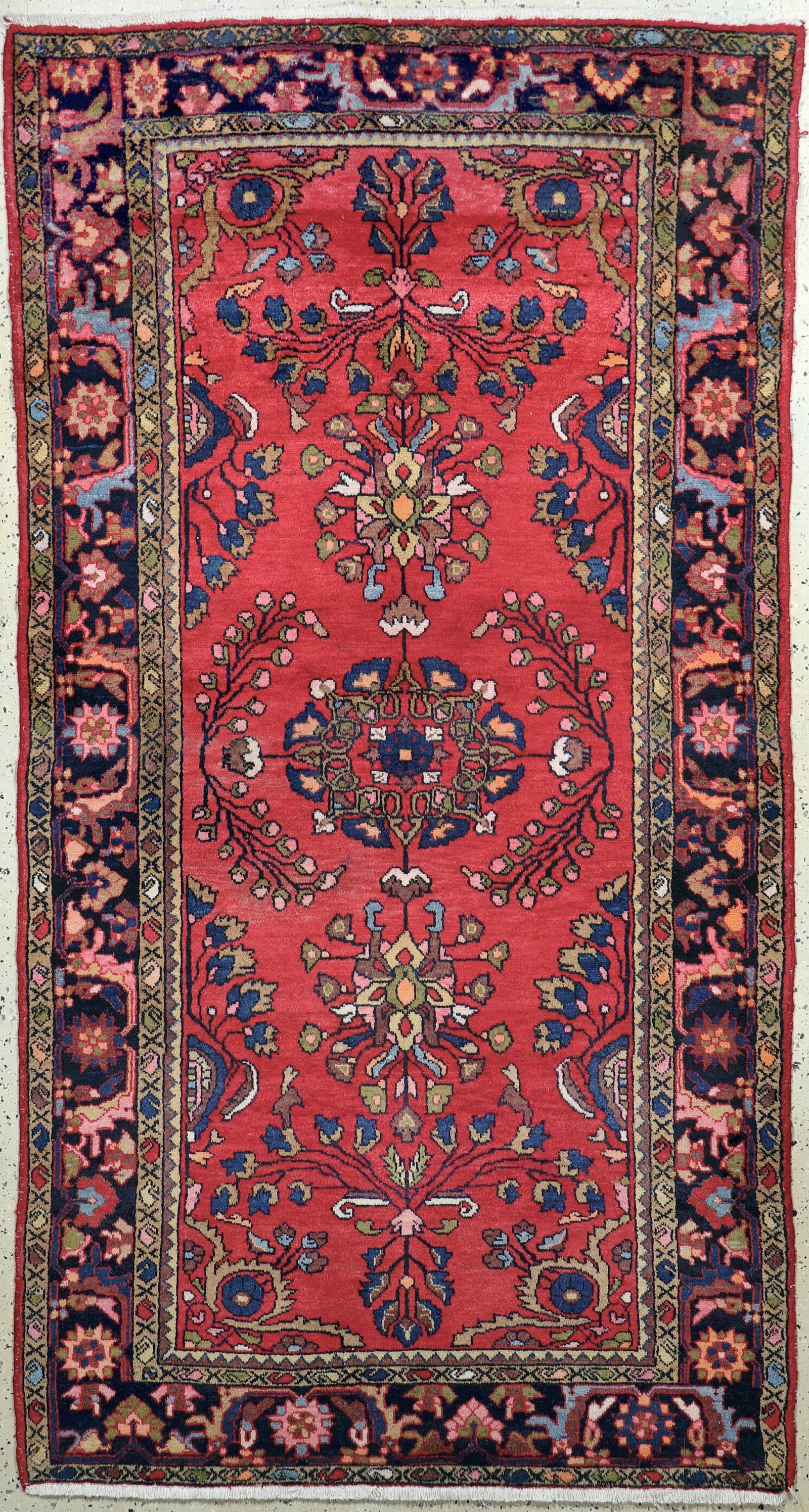 Lilian, Persia, mid-20th century, wool on cotton (1 of 6)