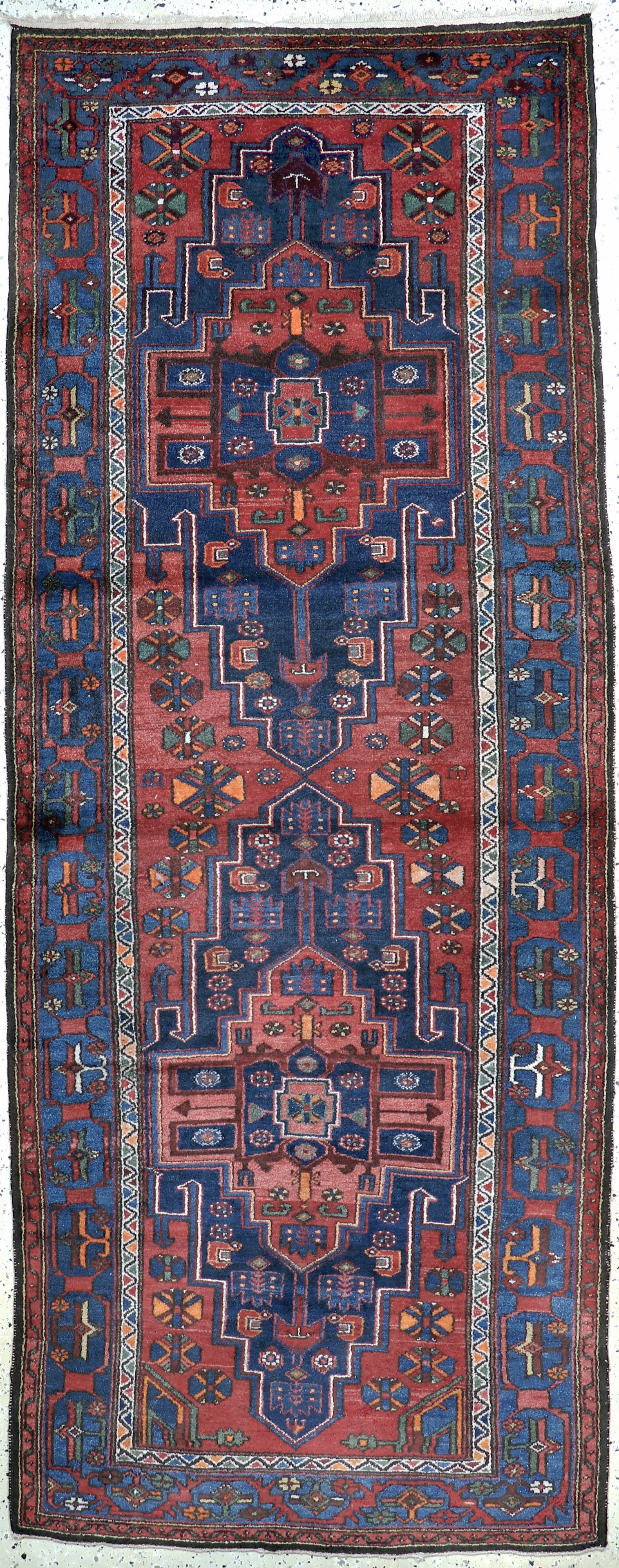Shahsawan, Persia, mid-20th century, wool on cotton (1 of 5)