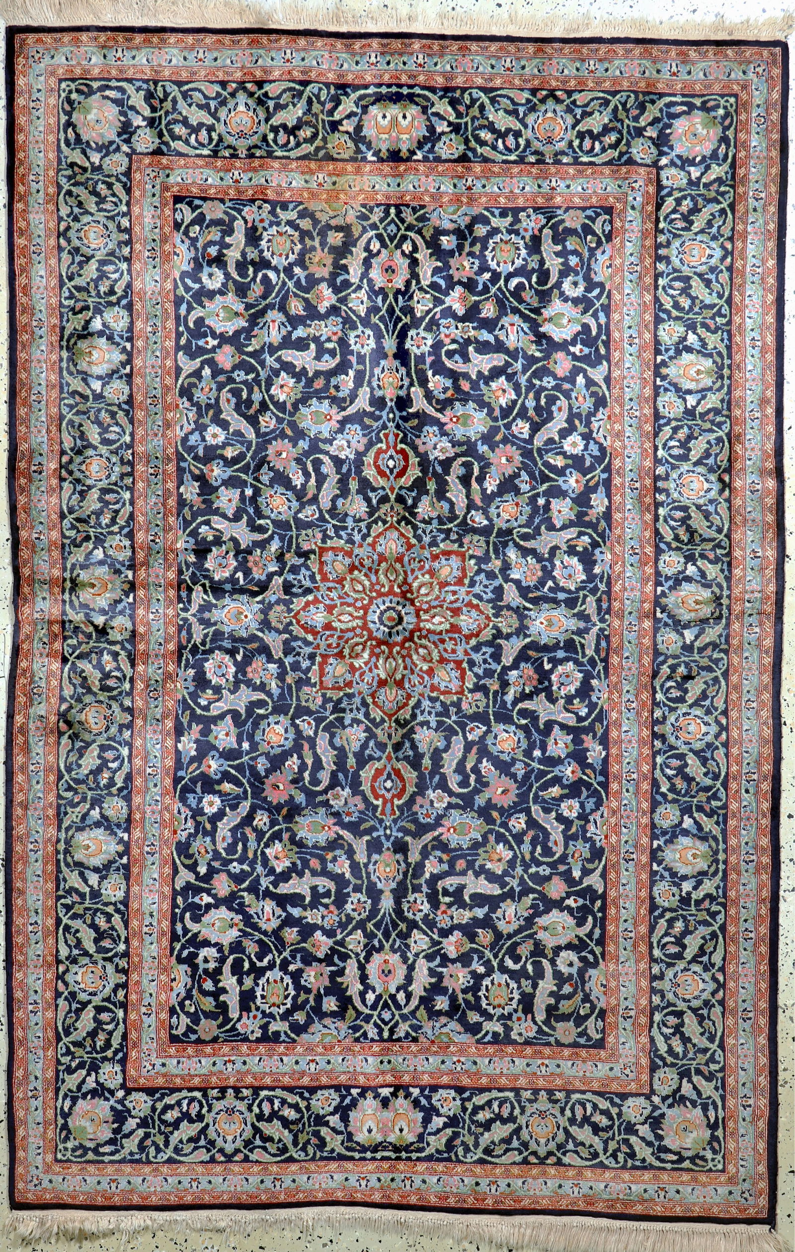Lahor fine, Pakistan, late 20th century, corkwool (1 of 7)