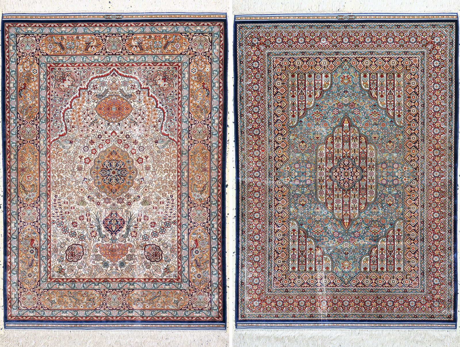 #'Double-sided#'Hereke fine, Turkey, signed #'Darin#' (1 of 10)