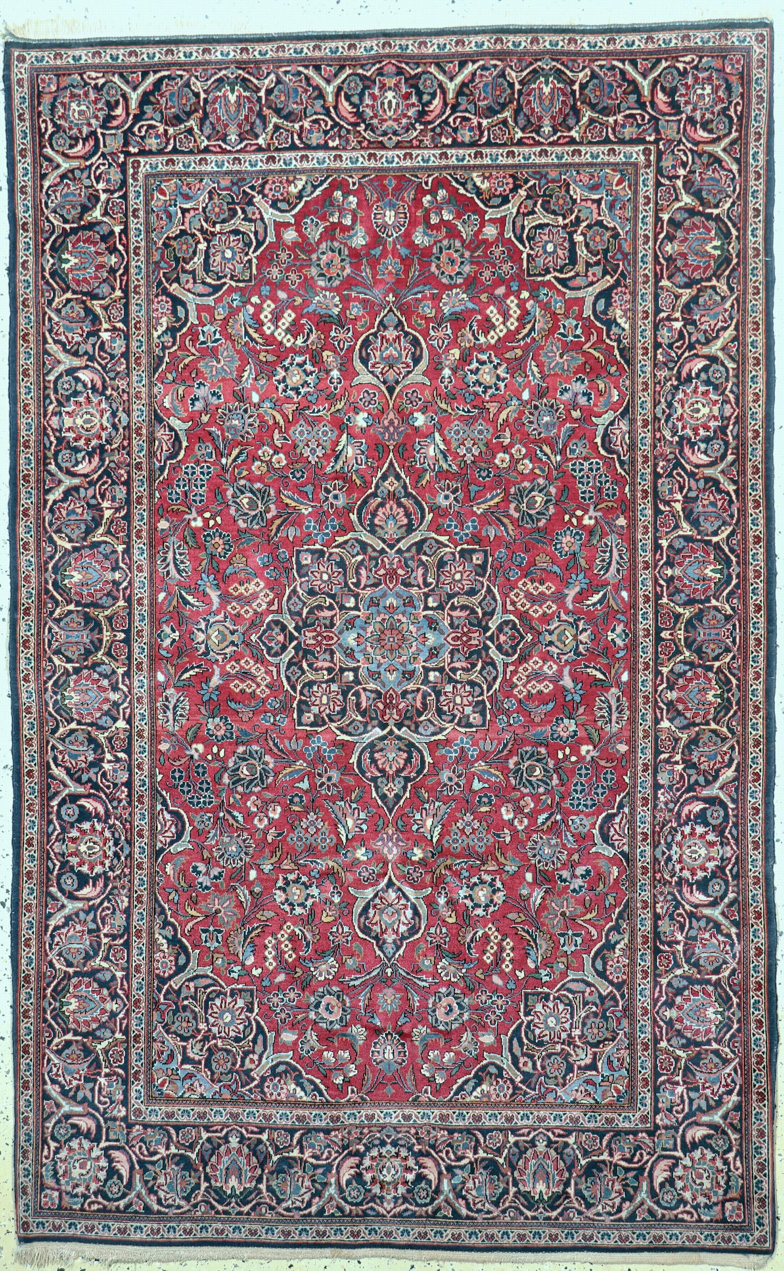 Kashan cork old, Persia, early 20th century, corkwool on (1 of 6)