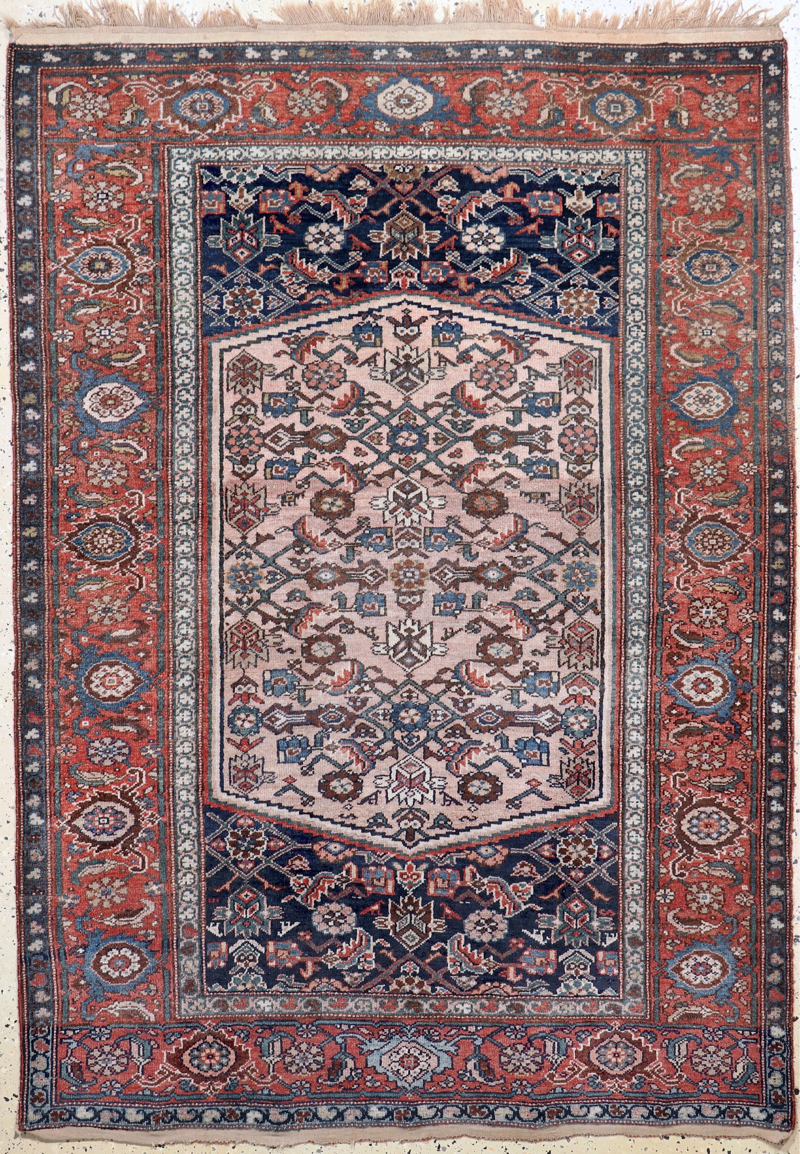Hamadan antique, Persia, 19th century, wool oncotton (1 of 7)