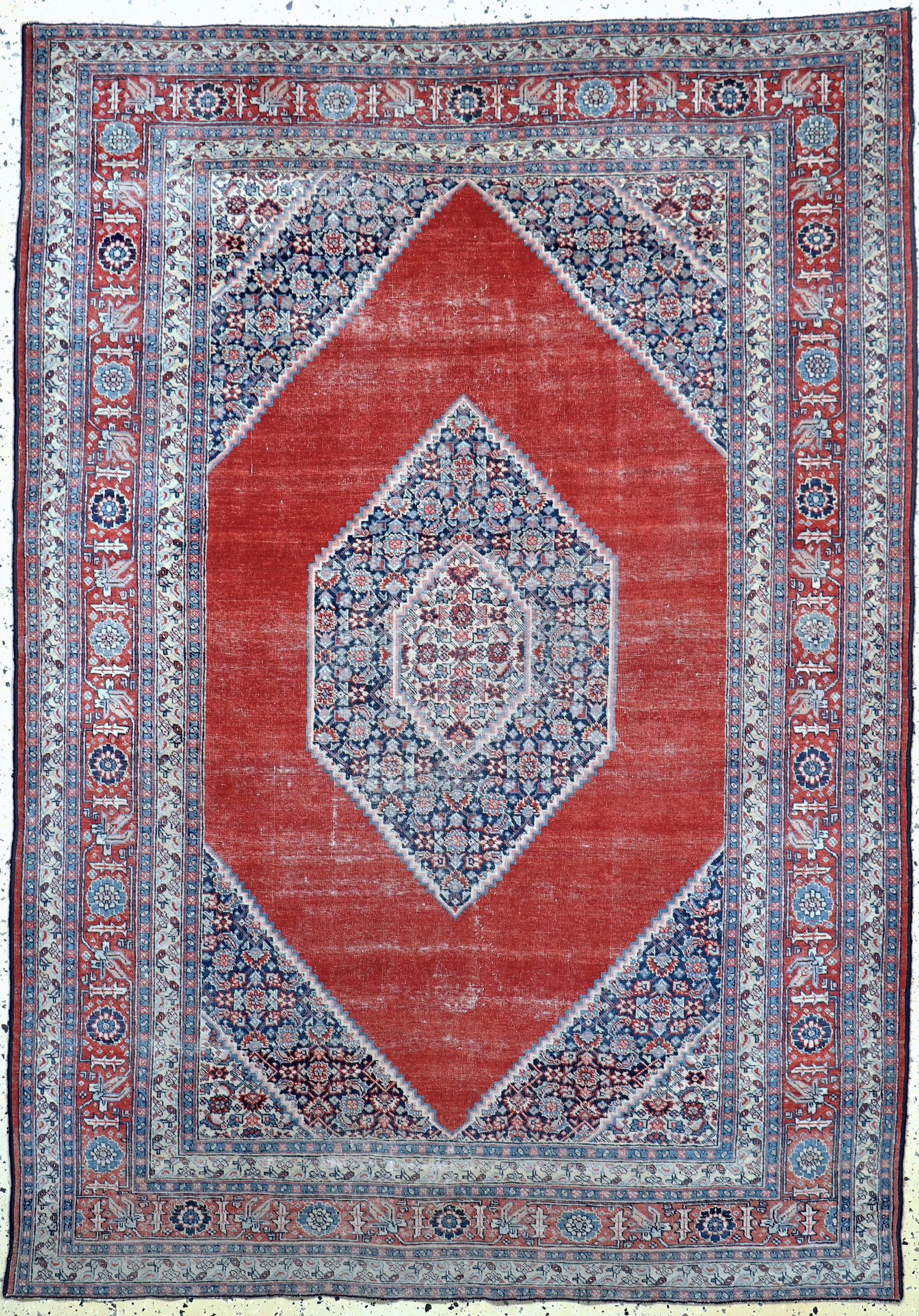 Tabriz antique, Persia, 19th century, wool on cotton (1 of 6)