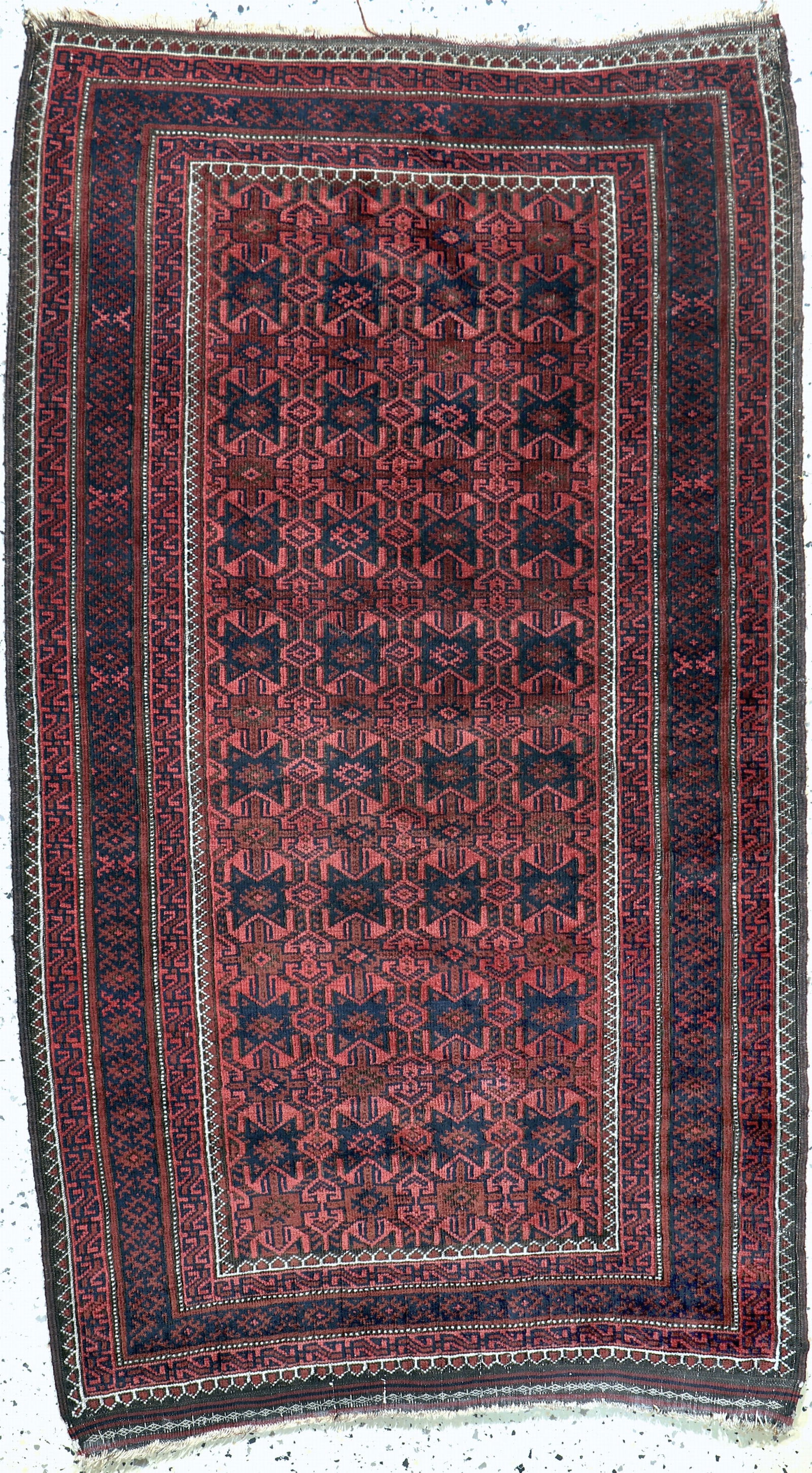 Baloch antique, Persia, around 1900, wool on wool: Baloch antique, Persia, around 1900, wool on wool, approx. 150 x 87 cm, condition: 2-3. Rugs, Carpets & Flatweaves. Dont forget to check out the uploaded detail fotos!