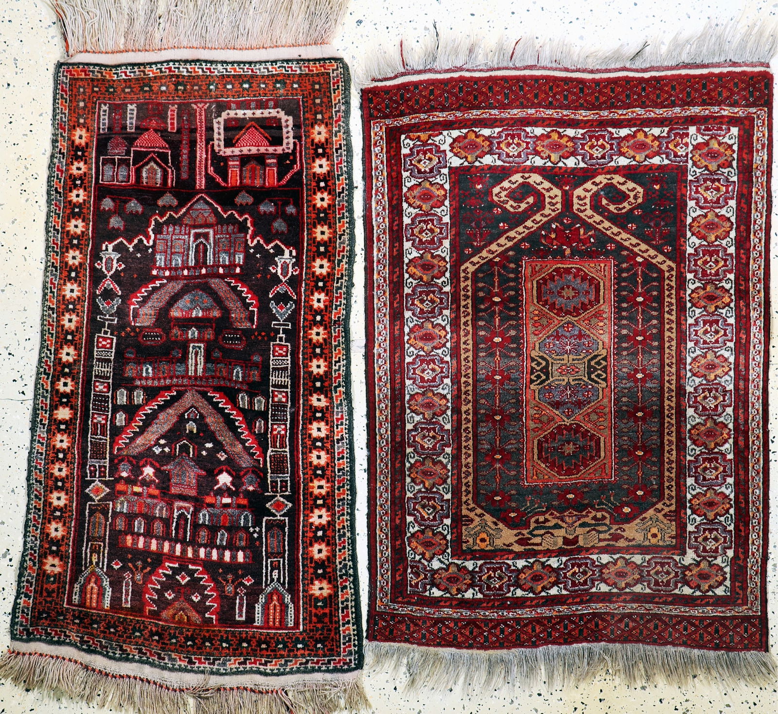 2 lots of Ersari, Afghanistan, early 20th century (1 of 7)