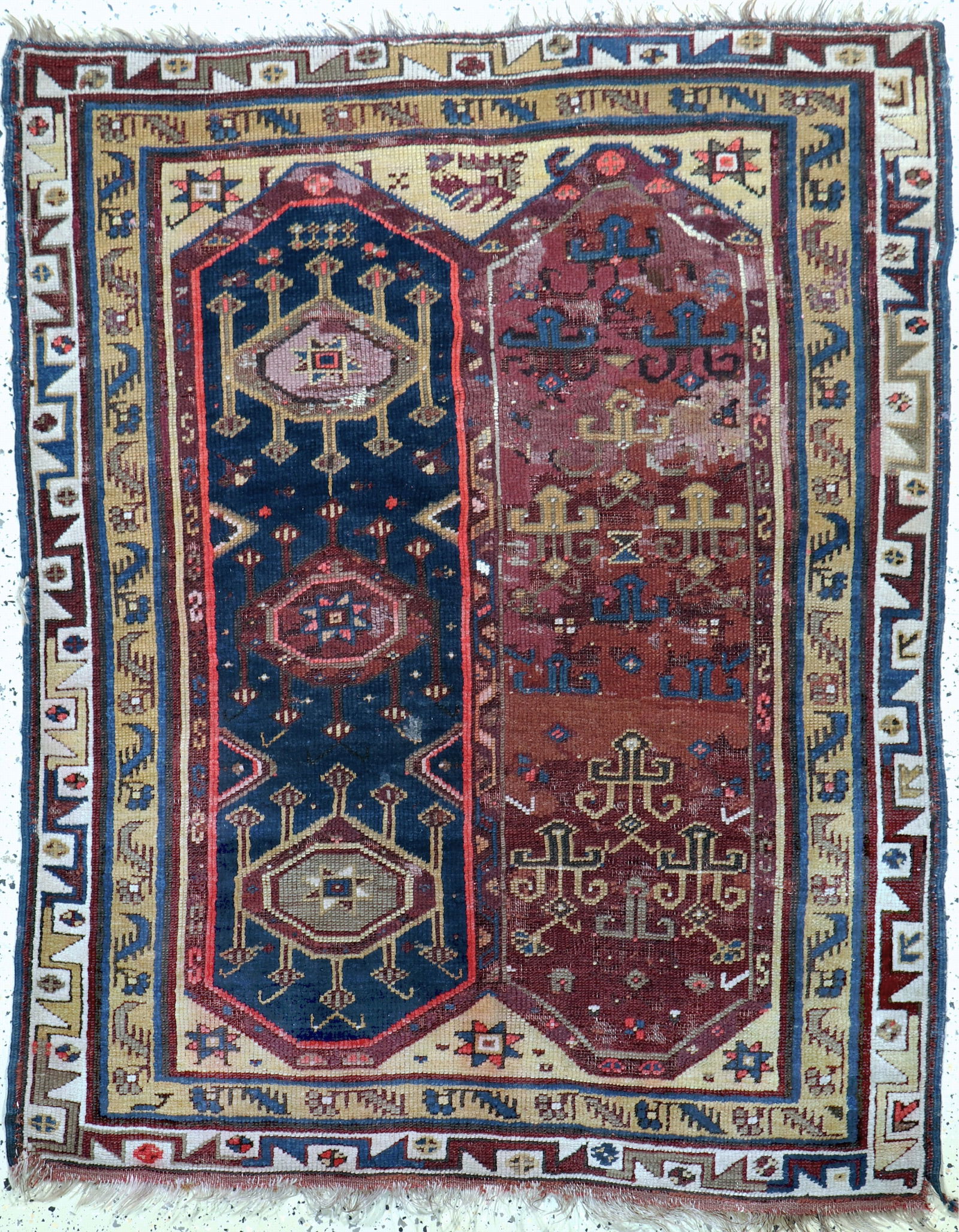 Antique Megri, Turkey, 19th century, wool on wool (1 of 7)