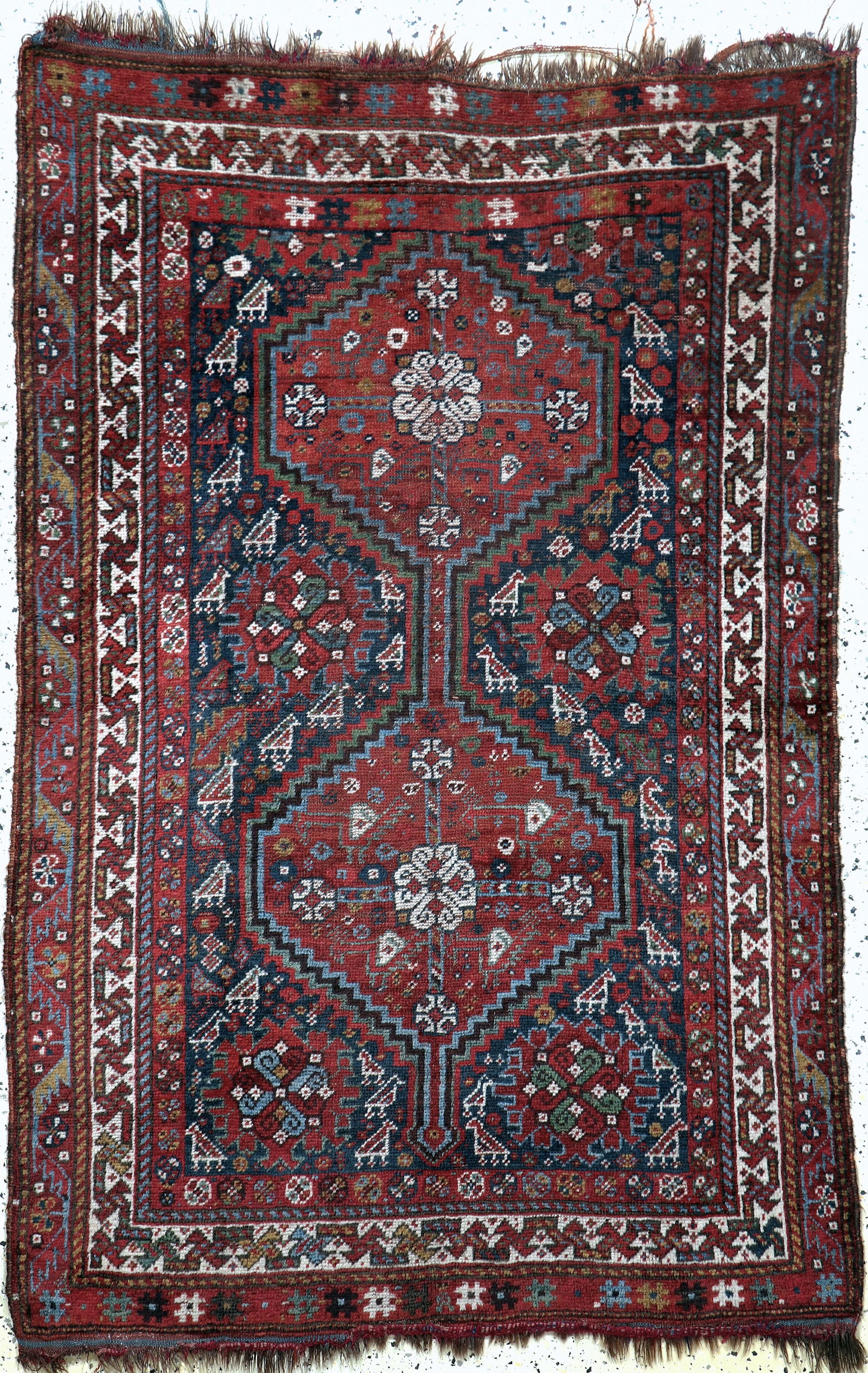 Schiraz antique, Persia, 19th century, wool onwool (1 of 7)