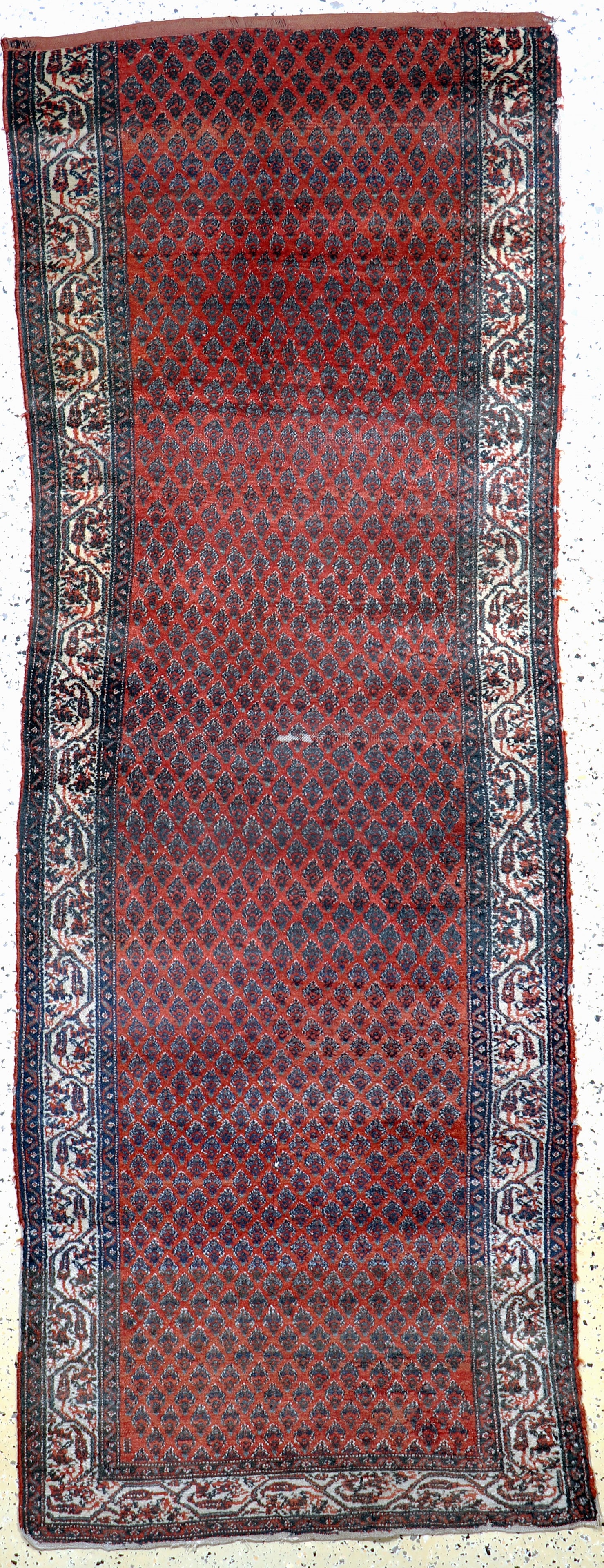 Serabend fragment, Persia, around 1900, wool on cotton (1 of 5)