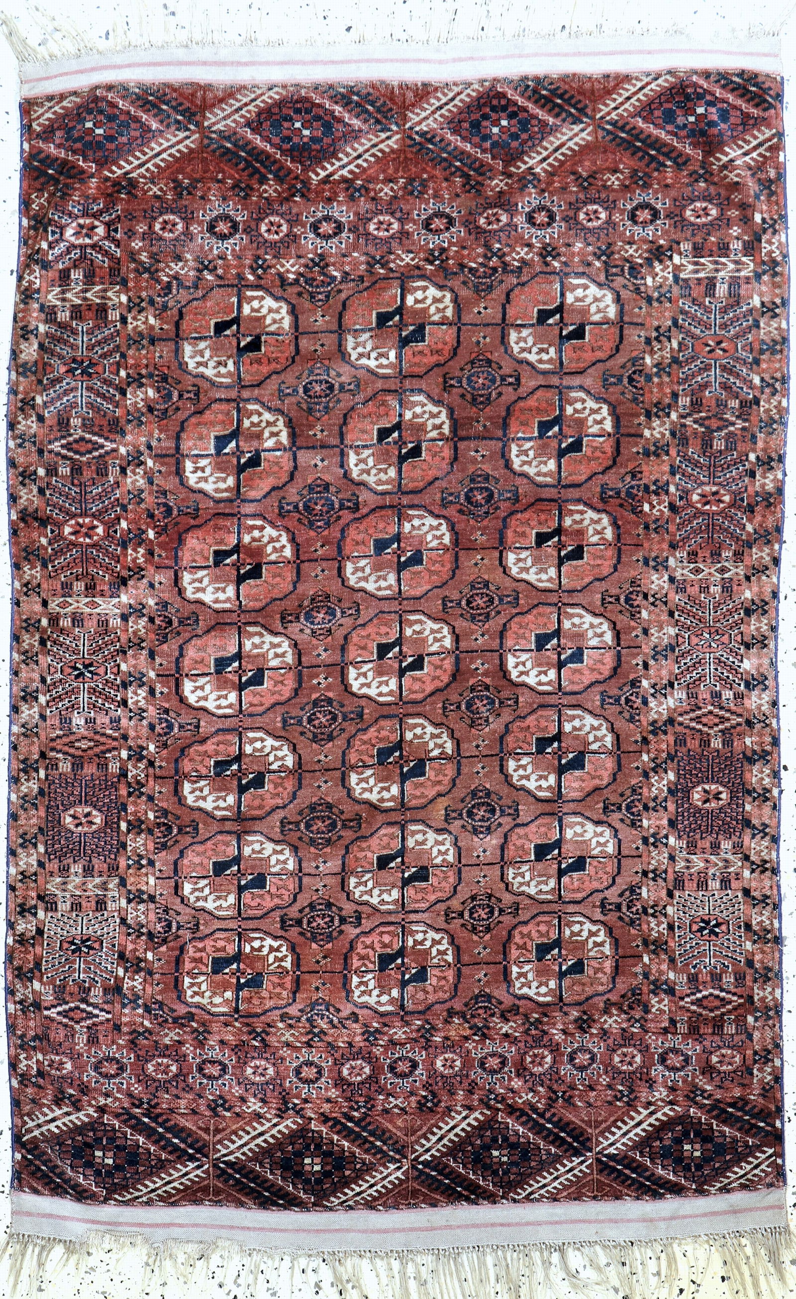 Tekke antique, Turkmenistan, 19th century, wool on (1 of 6)