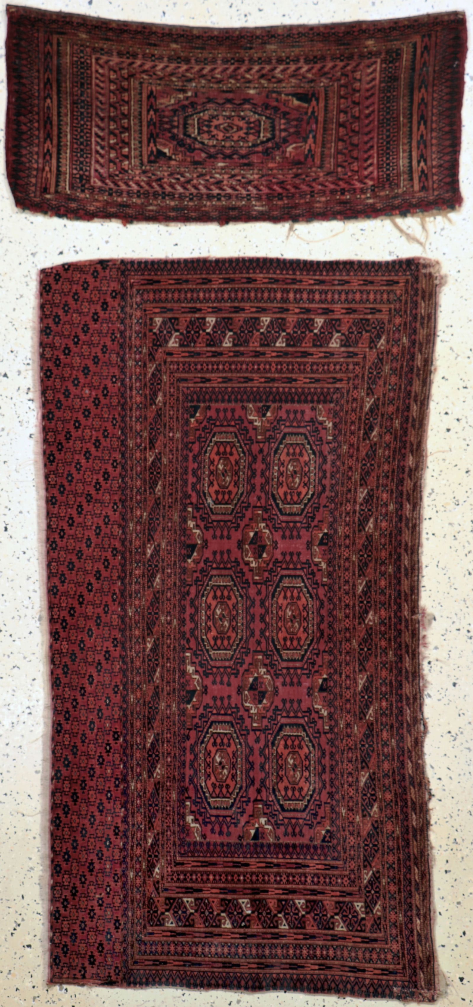 2 Lots Torba & Jowal anti, Turkmenistan, around 1900 (1 of 8)
