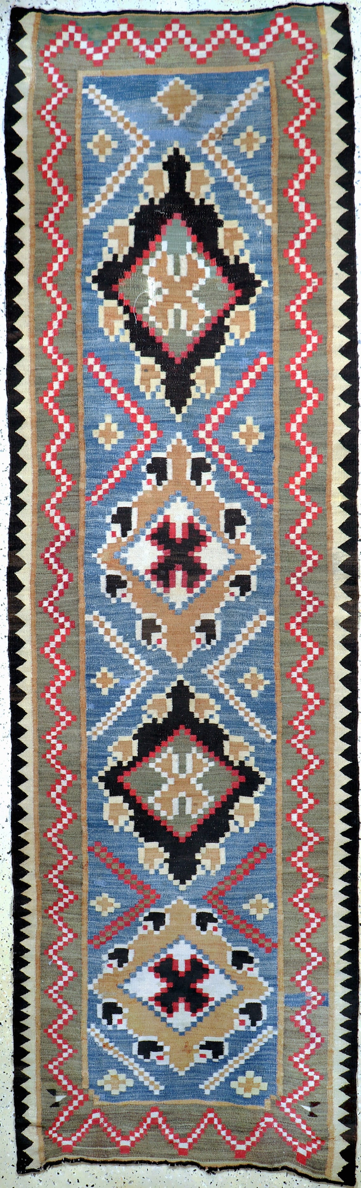 Bessarabia Kilim antique, Eastern Europe, around 1900 (1 of 7)