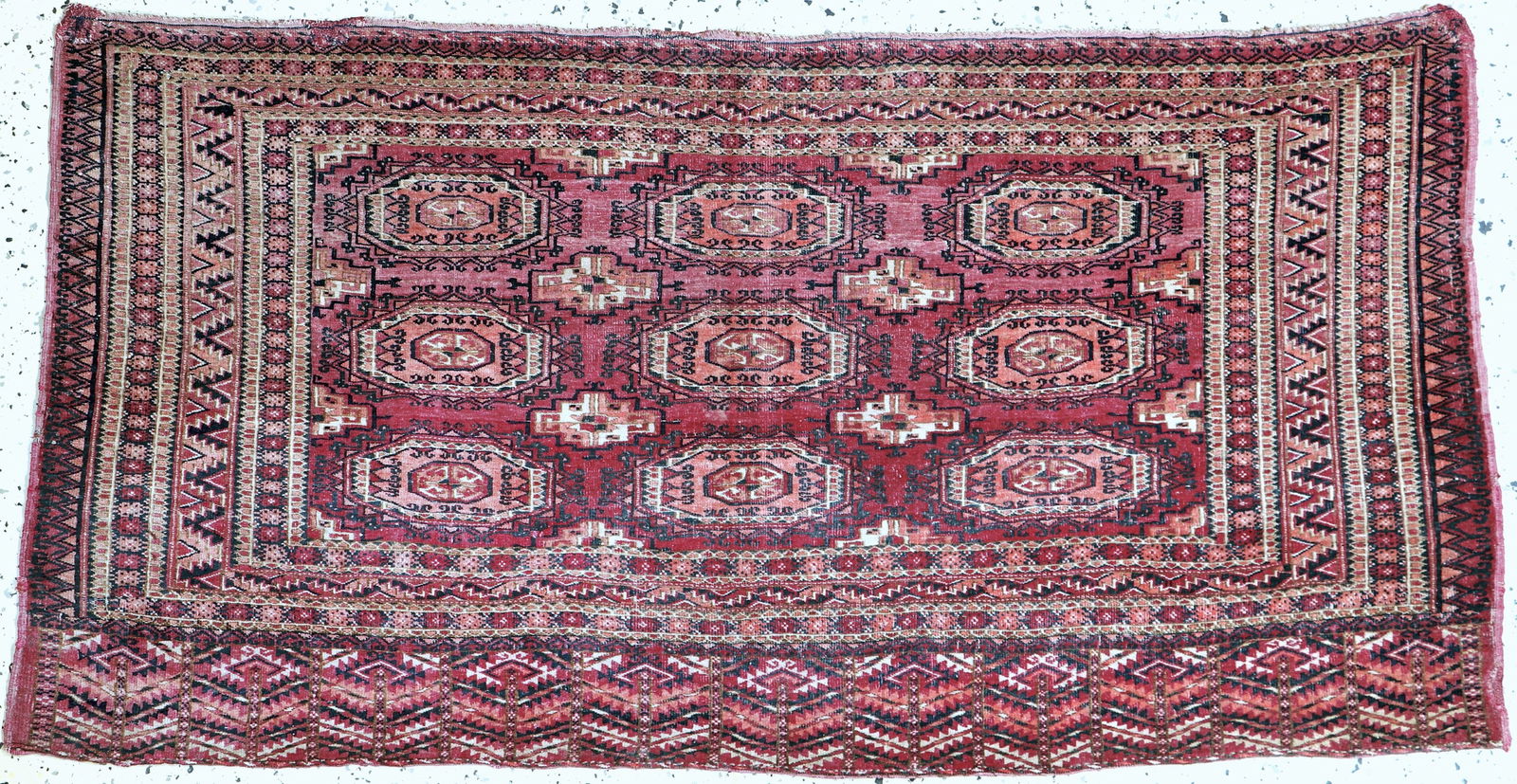 Tekke Jowal antique, Turkmenistan, around 1900, wool (1 of 5)