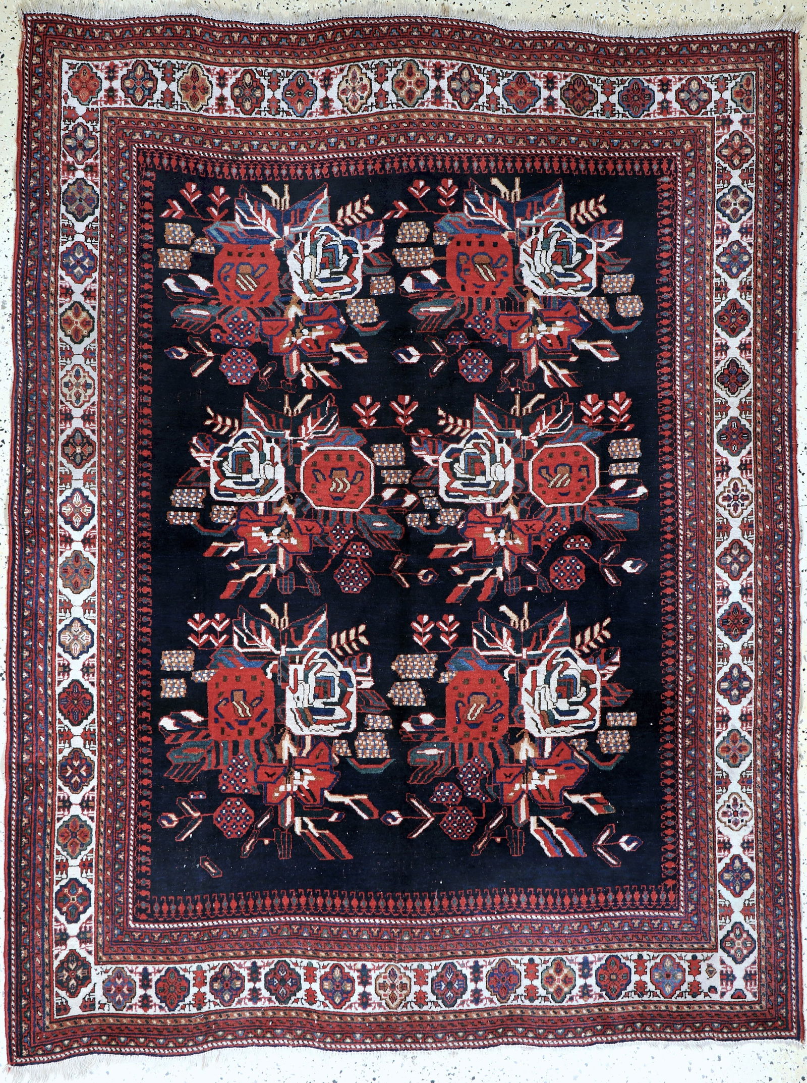 Afshar antique, Persia, early 20th century, wool on: Afshar antique, Persia, early 20th century, wool on cotton, approx. 216 x 165 cm, condition: 2-3. Rugs, Carpets & Flatweaves. Dont forget to check out the uploaded detail fotos!