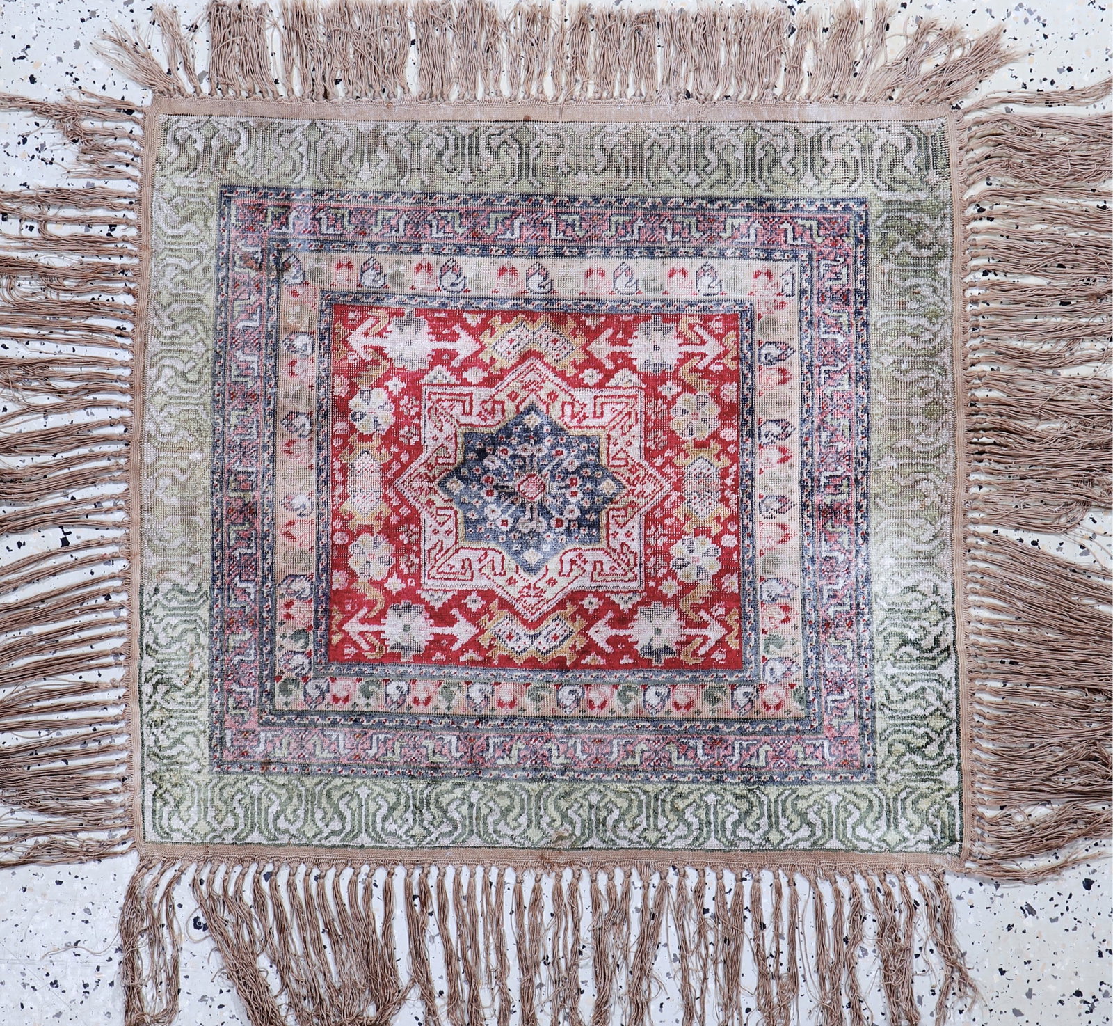 Antique Kayseri, Turkey, around 1900, mercerized (1 of 5)
