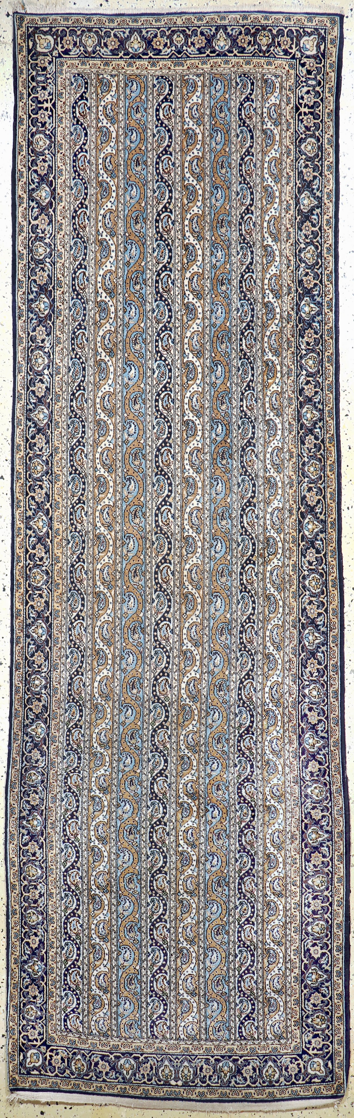 Qum cork, Persia, mid-20th century, corkwool on cotton (1 of 7)