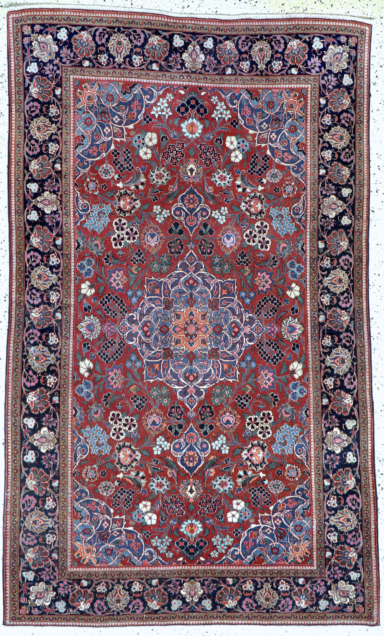 Kashan cork old, Persia, early 20th century, corkwool on (1 of 7)