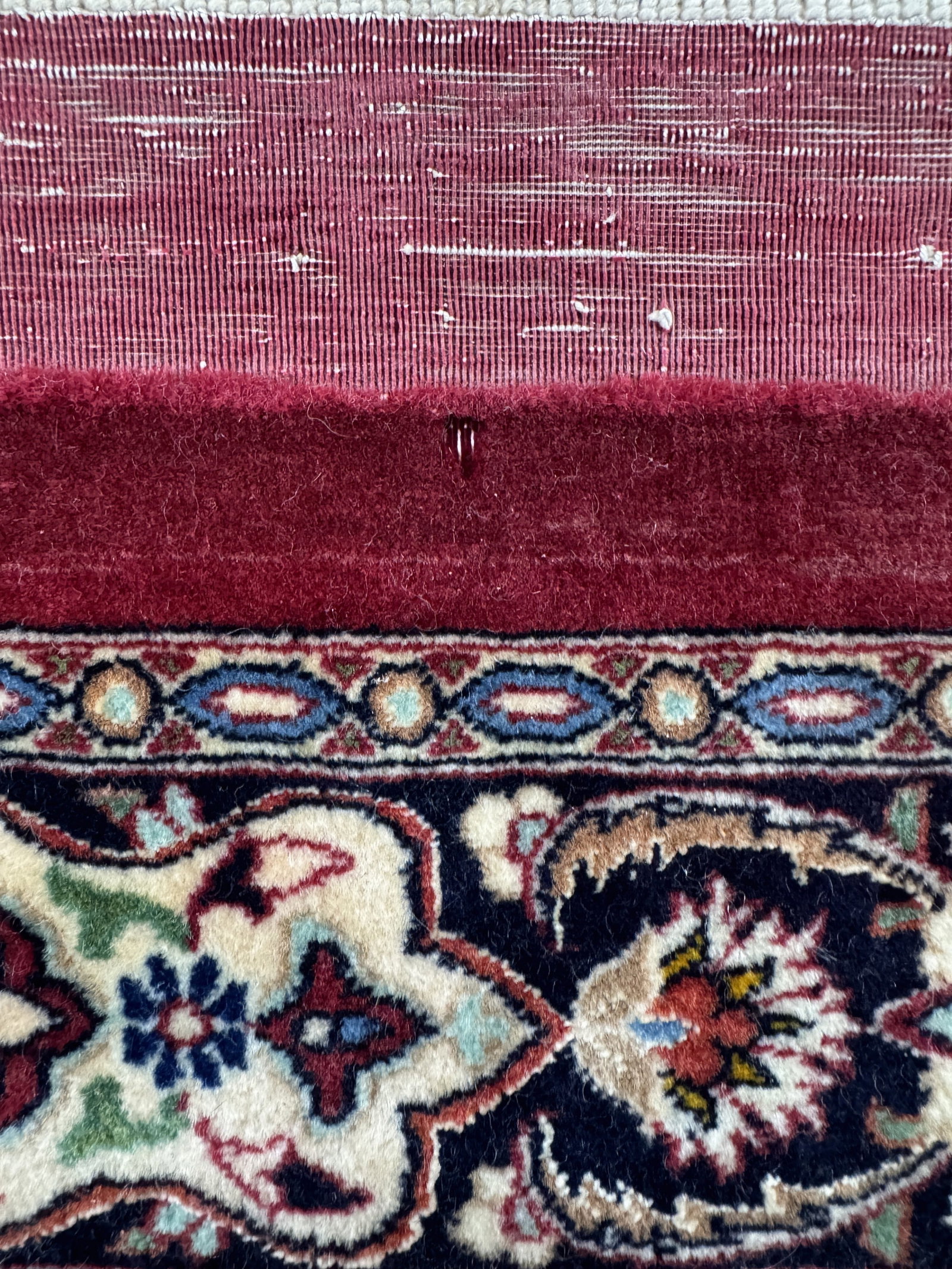 Exceptionally finely knotted #'Amoghli#' Mashhad - 12