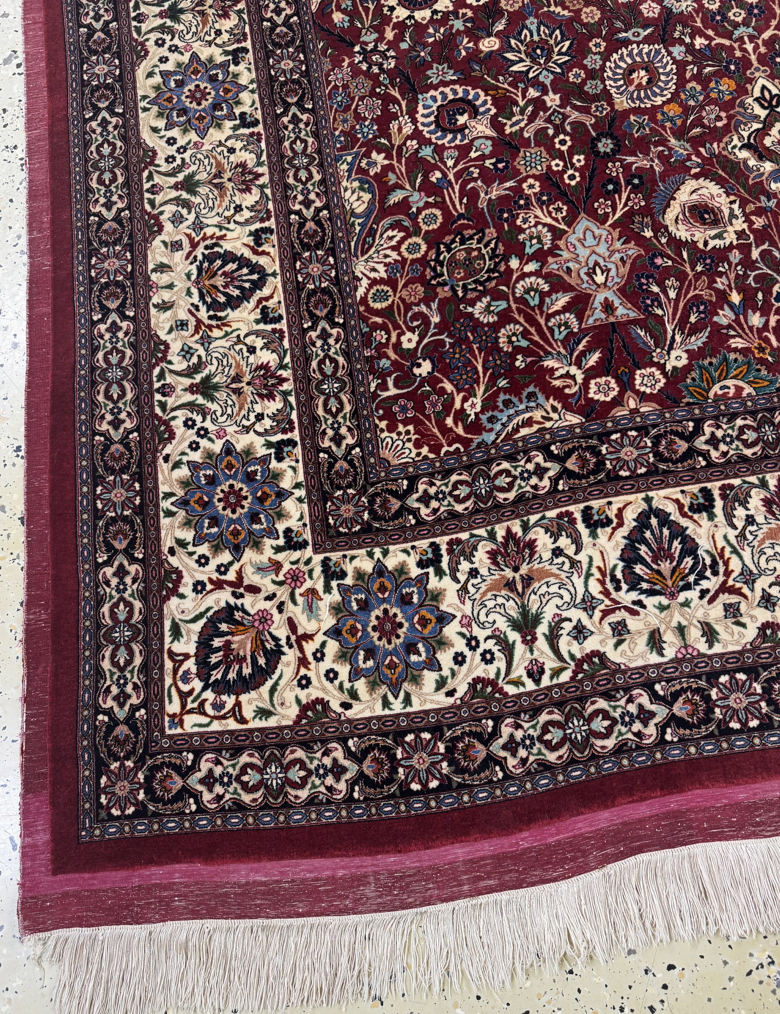 Exceptionally finely knotted #'Amoghli#' Mashhad - 3