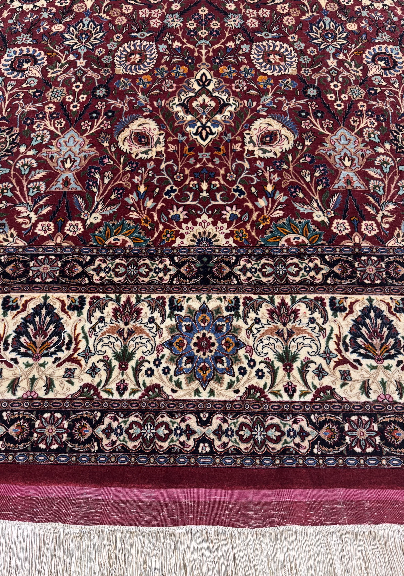 Exceptionally finely knotted #'Amoghli#' Mashhad - 4