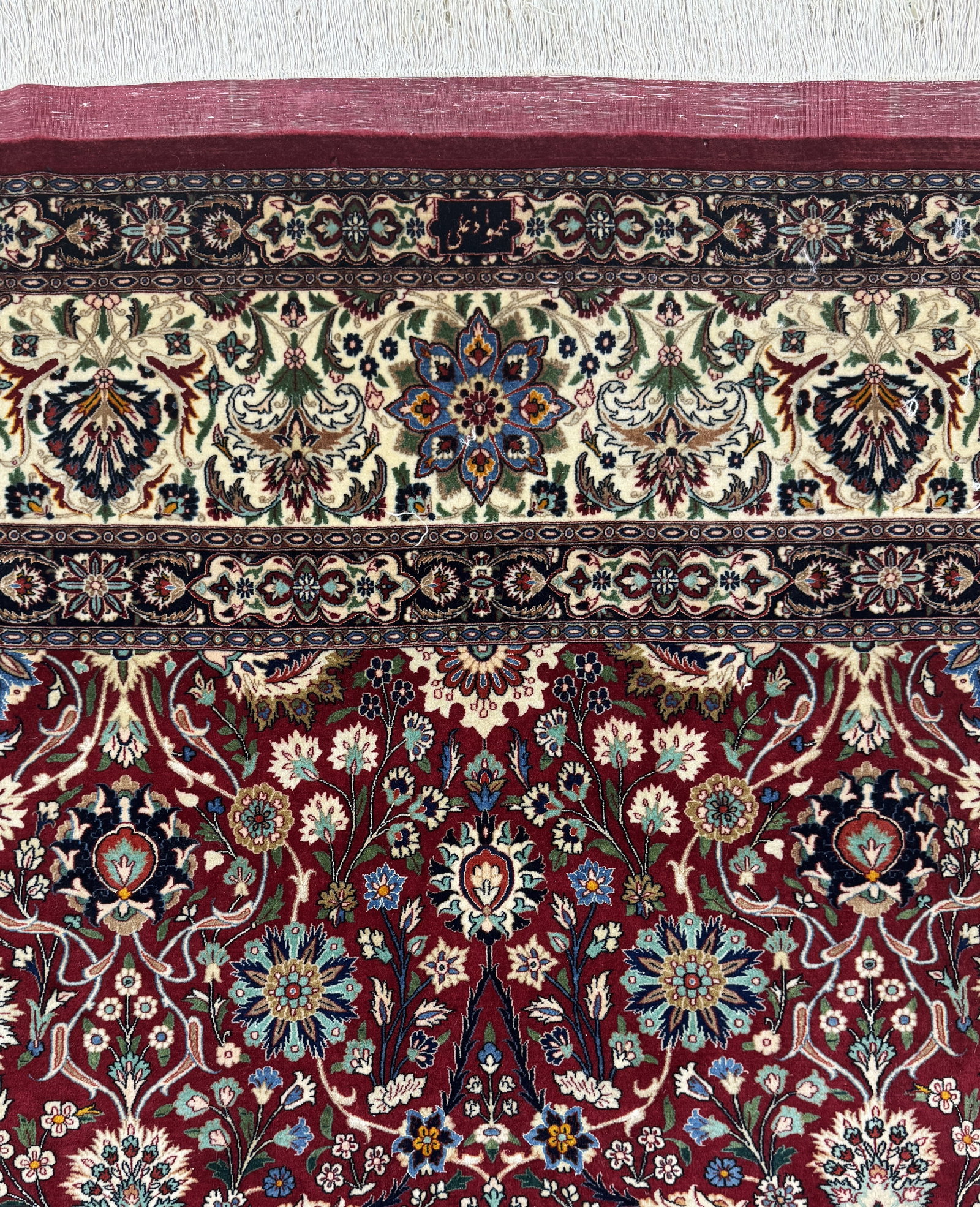 Exceptionally finely knotted #'Amoghli#' Mashhad - 9
