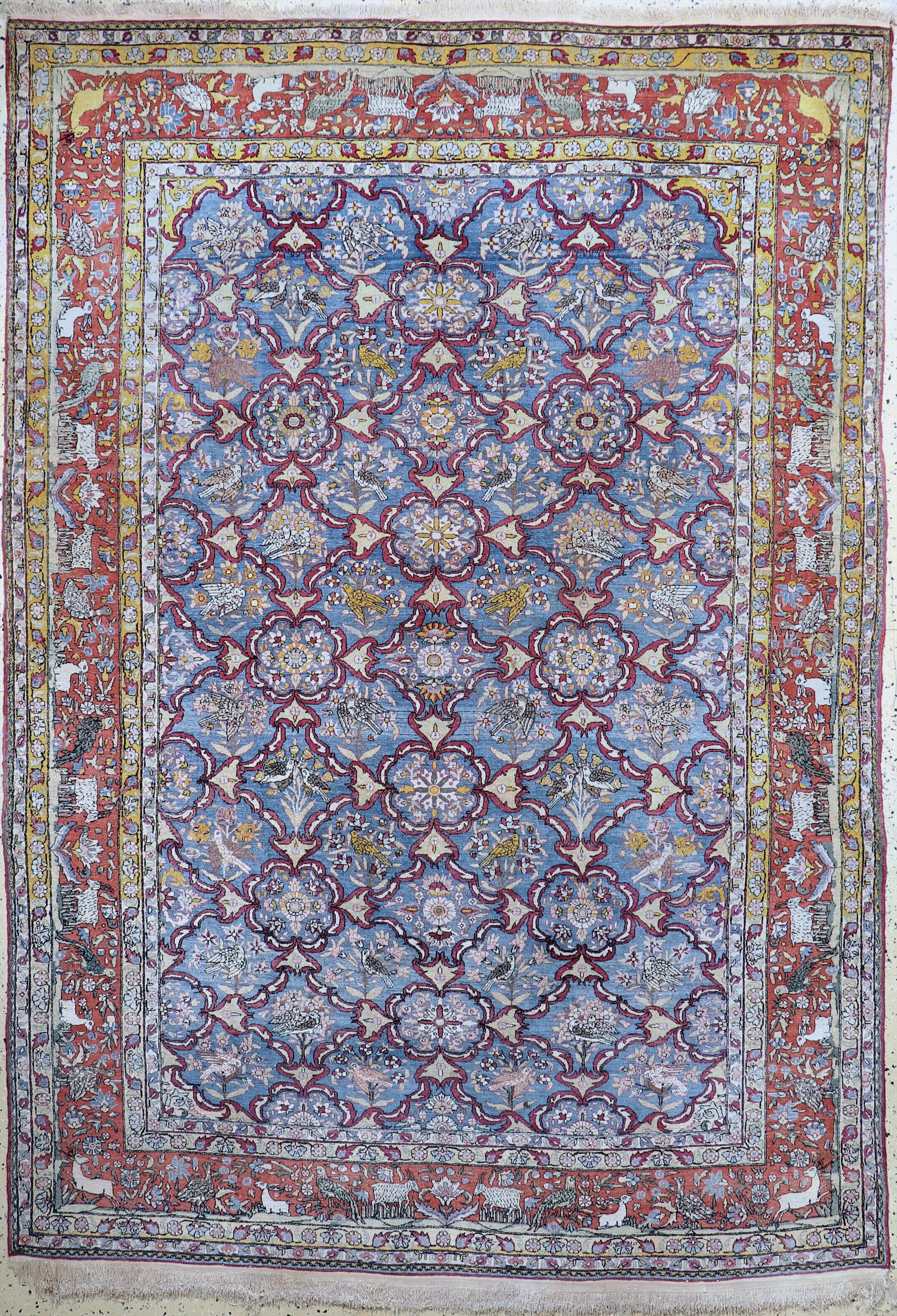 Tehran antique, Persia, early 20th century, wool on (1 of 12)